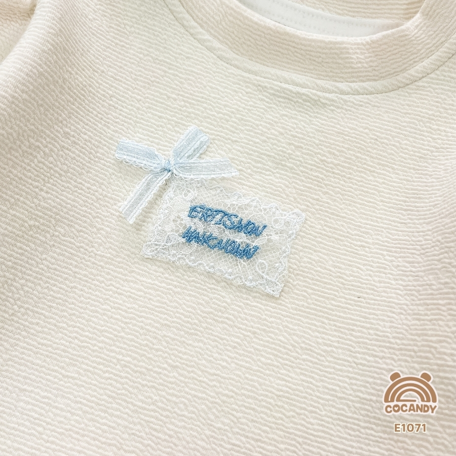 Áo dài BE nơ XANH ren gấu_thumbnail_5