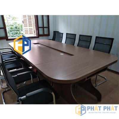 Bàn Họp Lớn Văn Phòng 2m8 BHV08