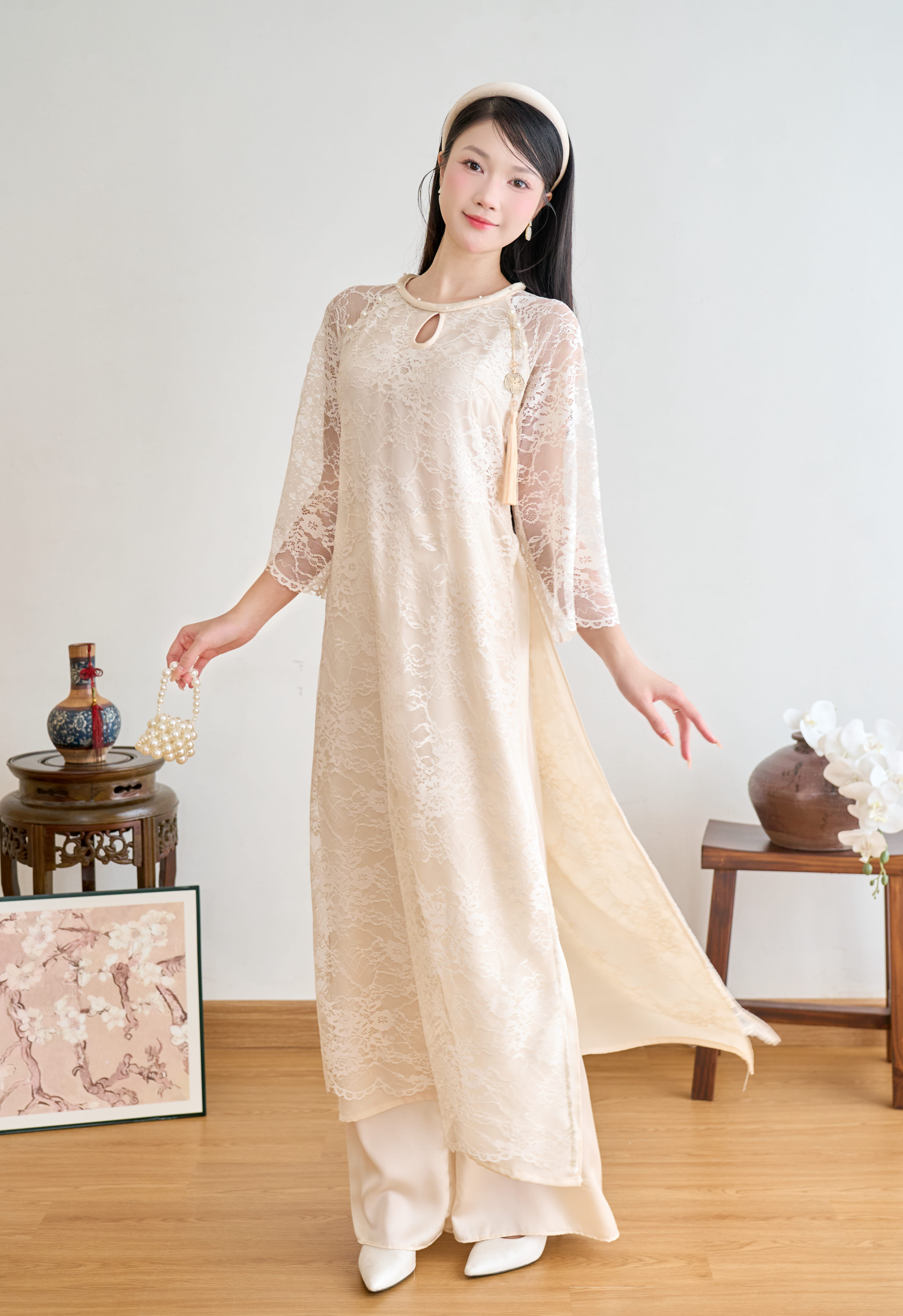 Áo dài Diên Khuê