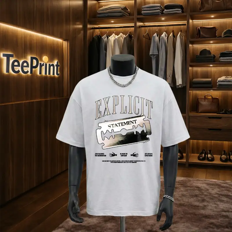 Áo thun form rộng streetwear nhiều màu TeePrint 3210_thumbnail_2