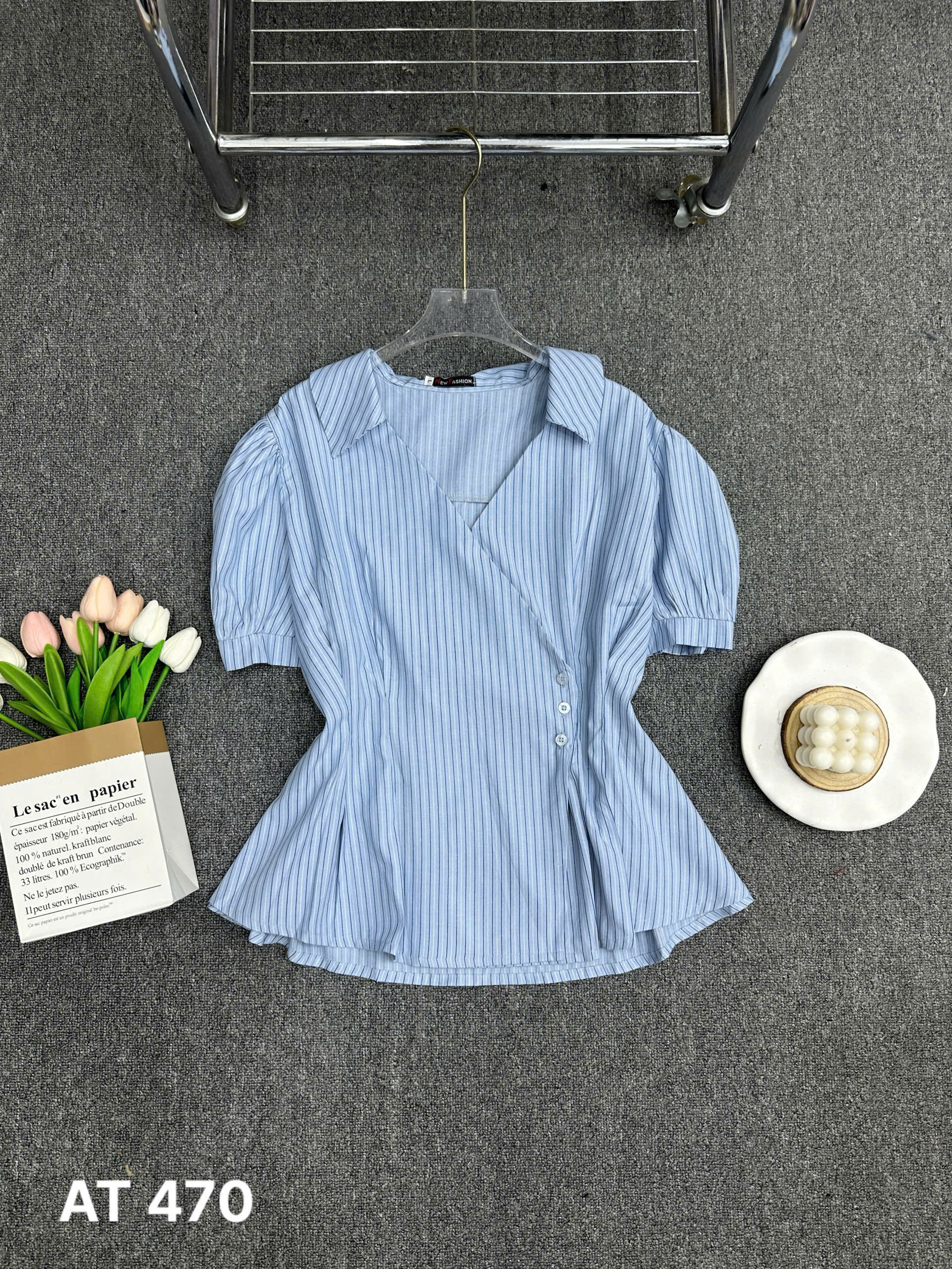 BIGSIZE- Áo babydoll sọc T- AT470_thumbnail_13