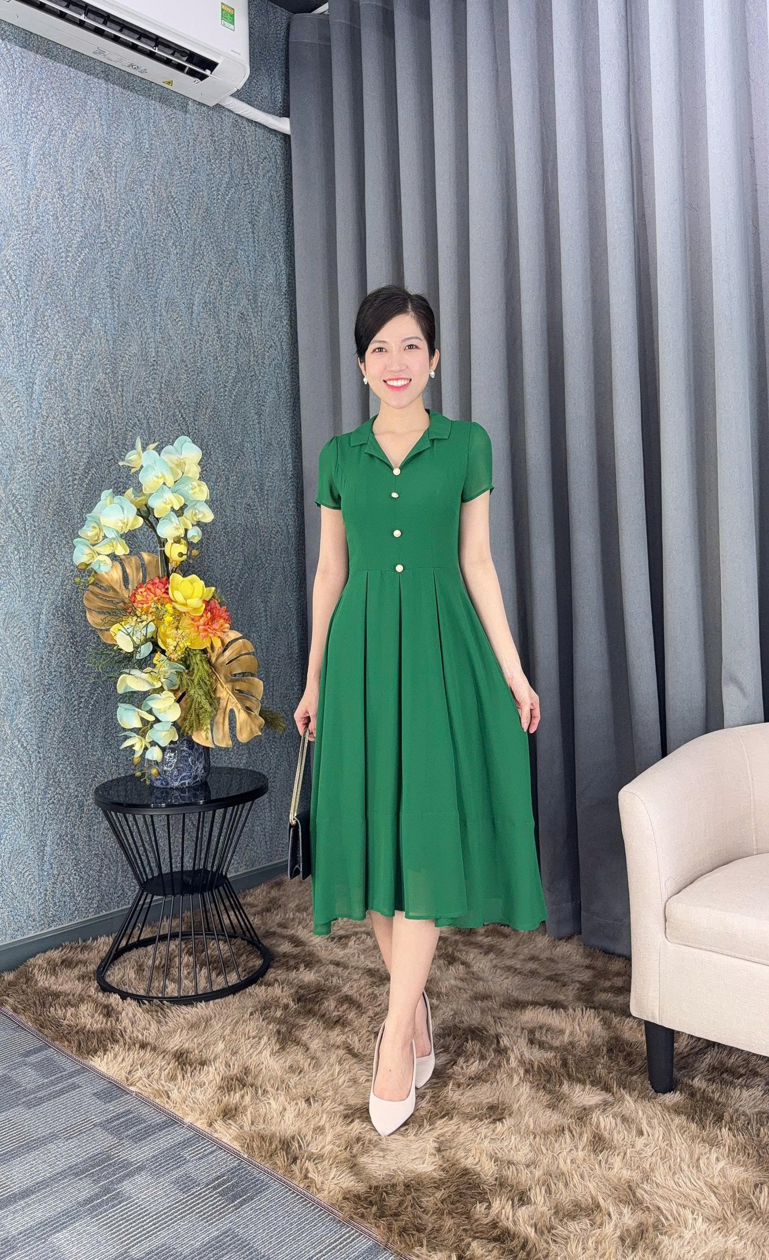 Đầm xòe - Y2017 - Thương hiệu Zonbig_thumbnail_4