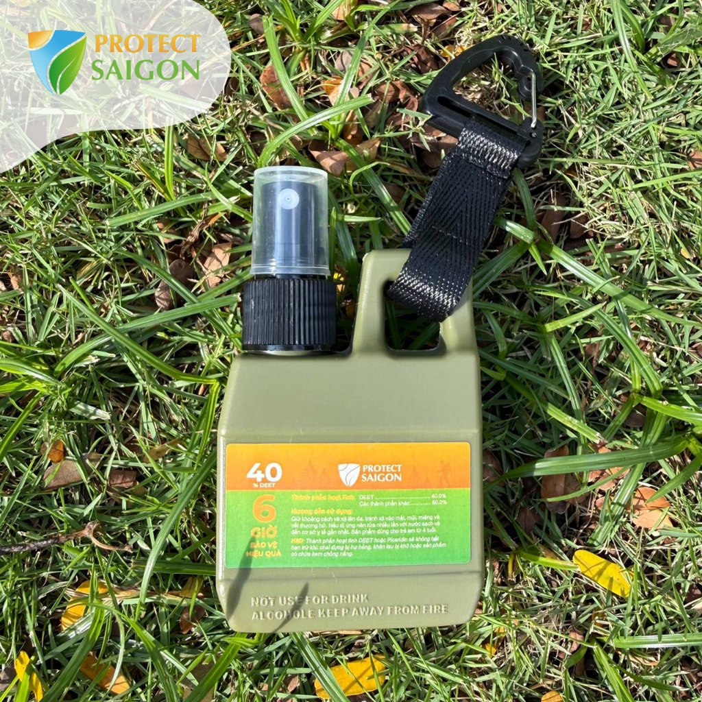Xịt chống vắt, chống muỗi & ruồi vàng (80ml) Protect Saigon 40