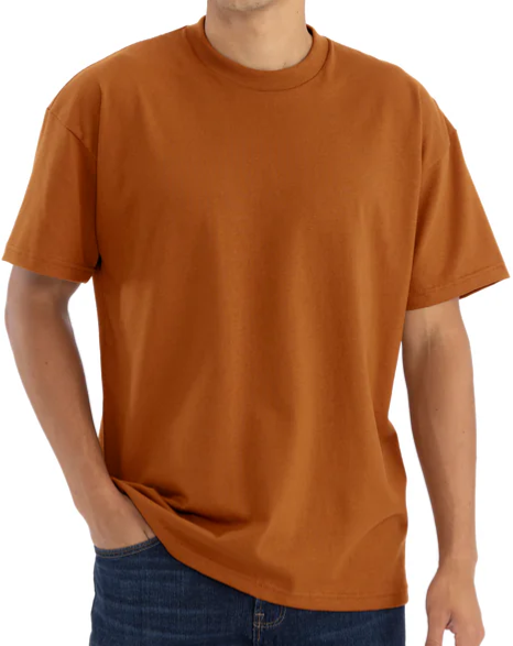 Photo_Model_Heavyweight_T-Shirt_7200_Men_s_Front_-_Clay