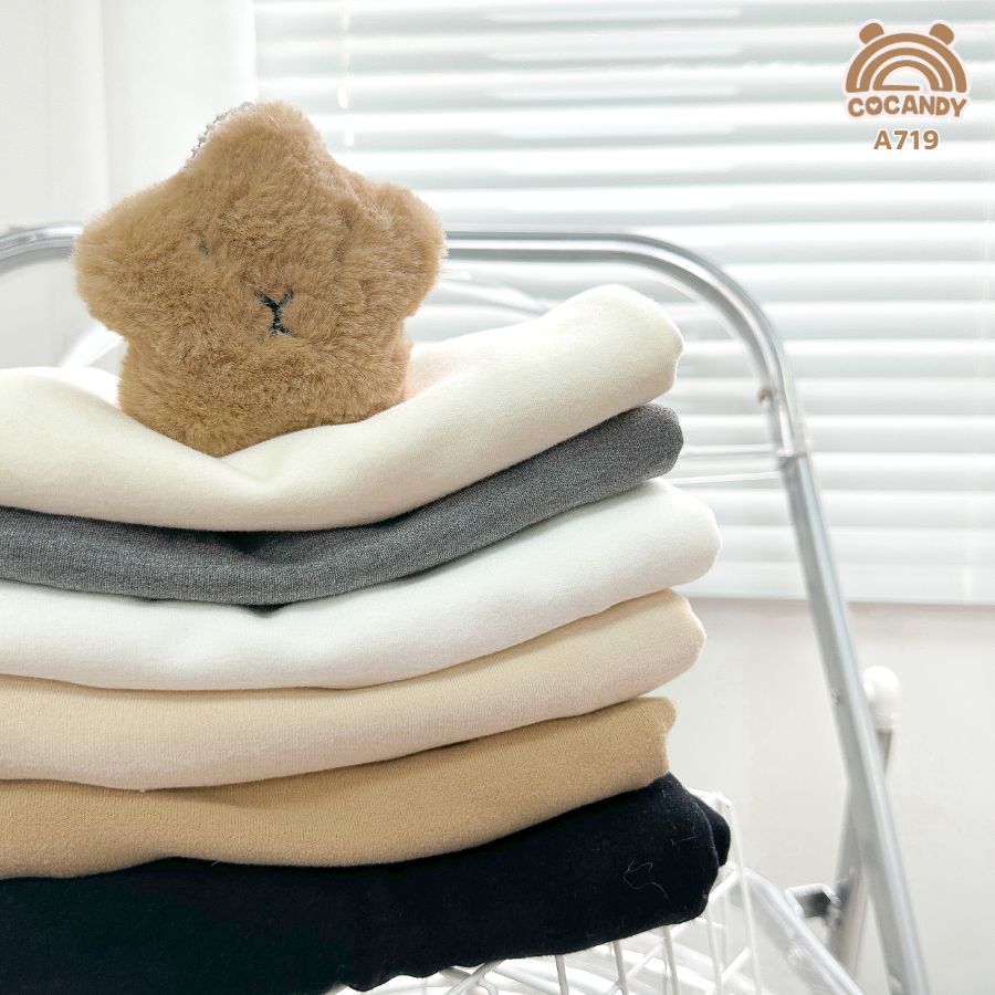 Áo dài Warmish ĐEN trơn cổ 3 phân_thumbnail_4