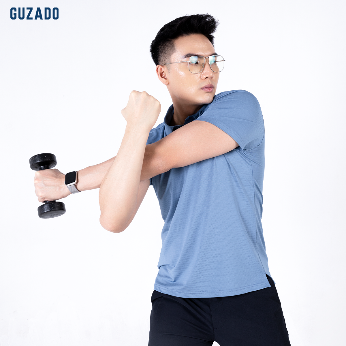 Áo Polo thể thao nam CoolMax-S1 Logo thương hiệu Guzado GPL01_thumbnail_29