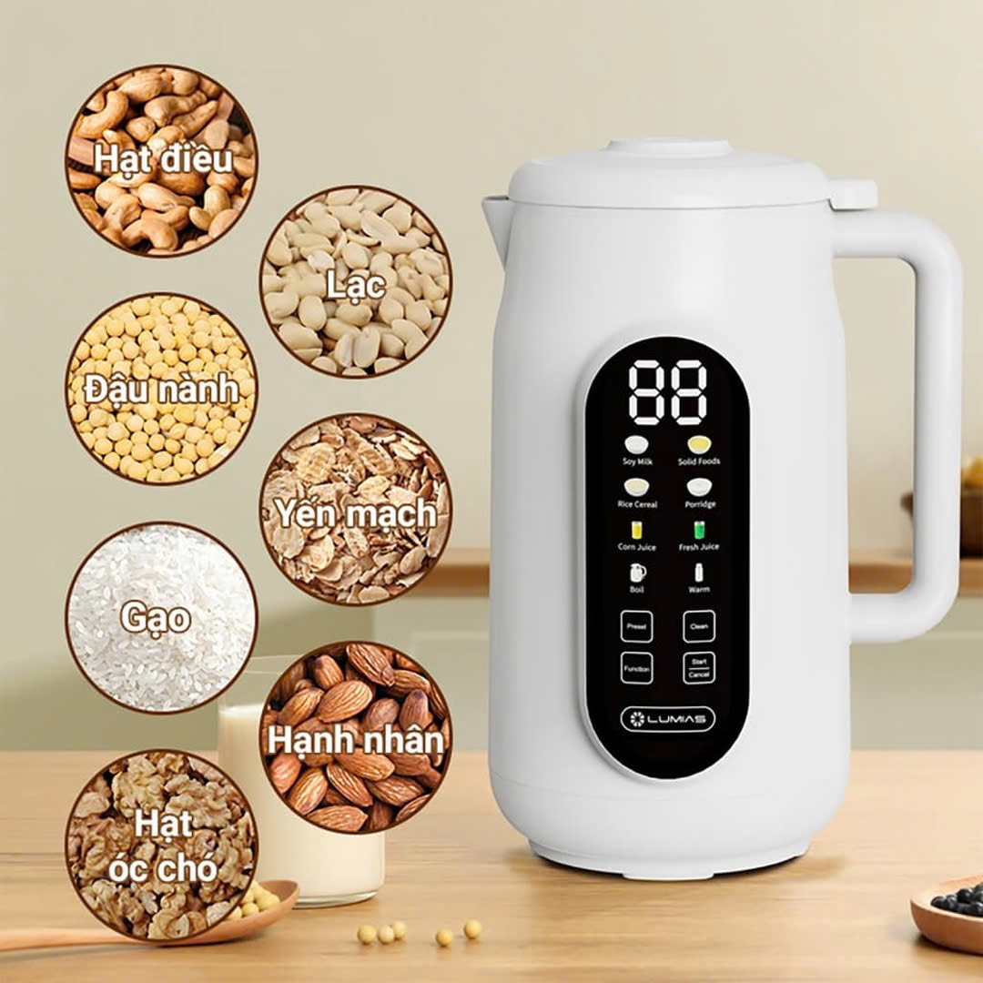 Máy Làm Sữa Hạt Lumias