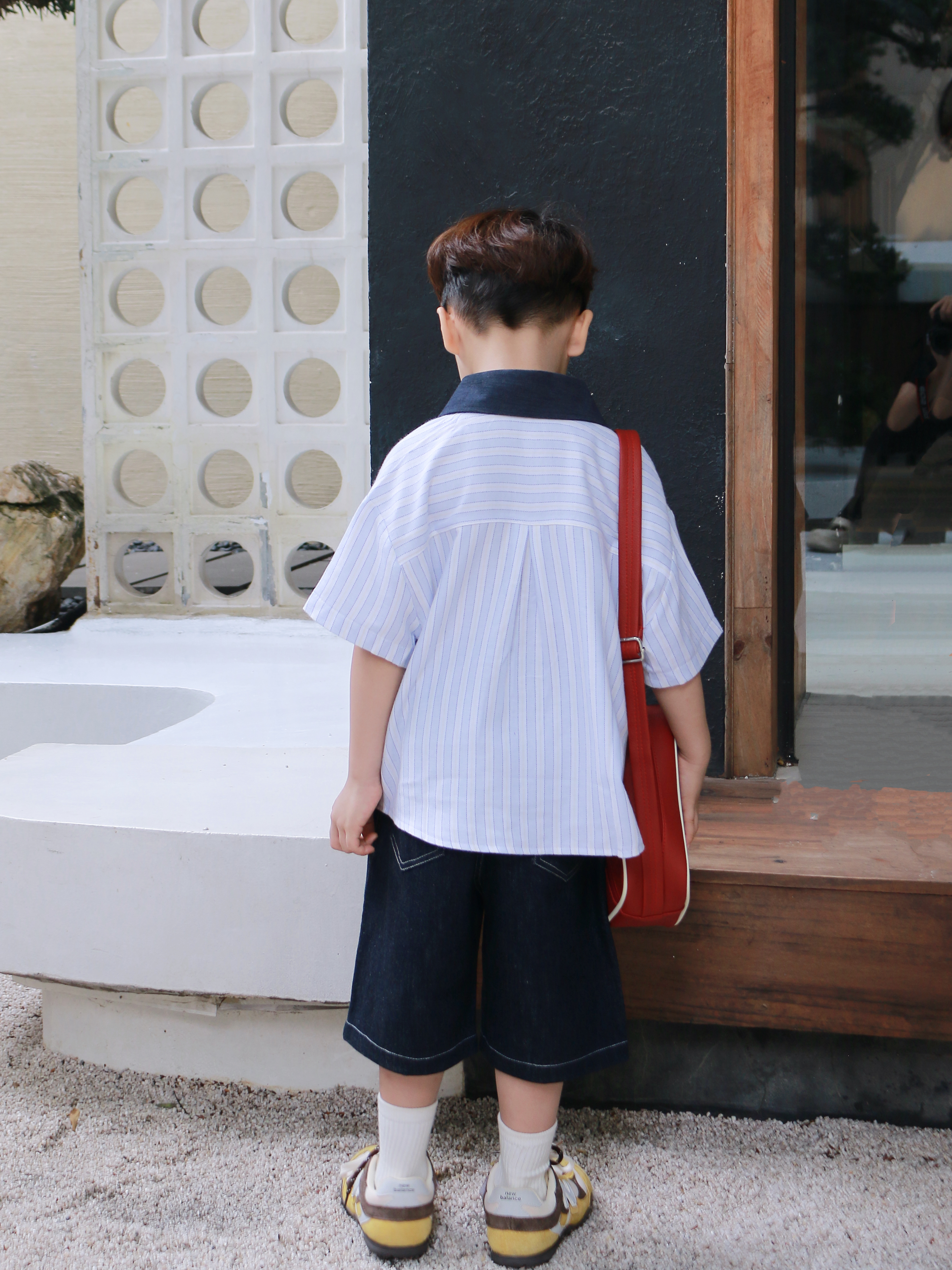 Quần jean lửng bé trai in họa tiết xích màu Q72_thumbnail_1