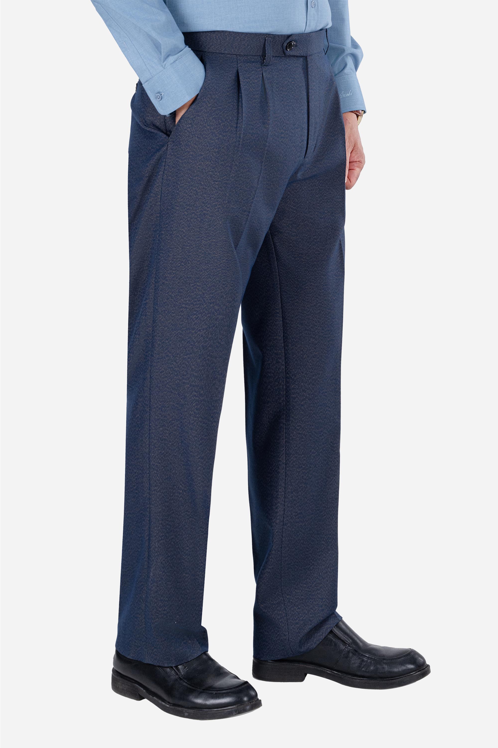 Quần Âu 2 Li Nam Trung Niên ANCHI Vải Đốm Cao Cấp Phom Suông Ống Rộng_thumbnail_33