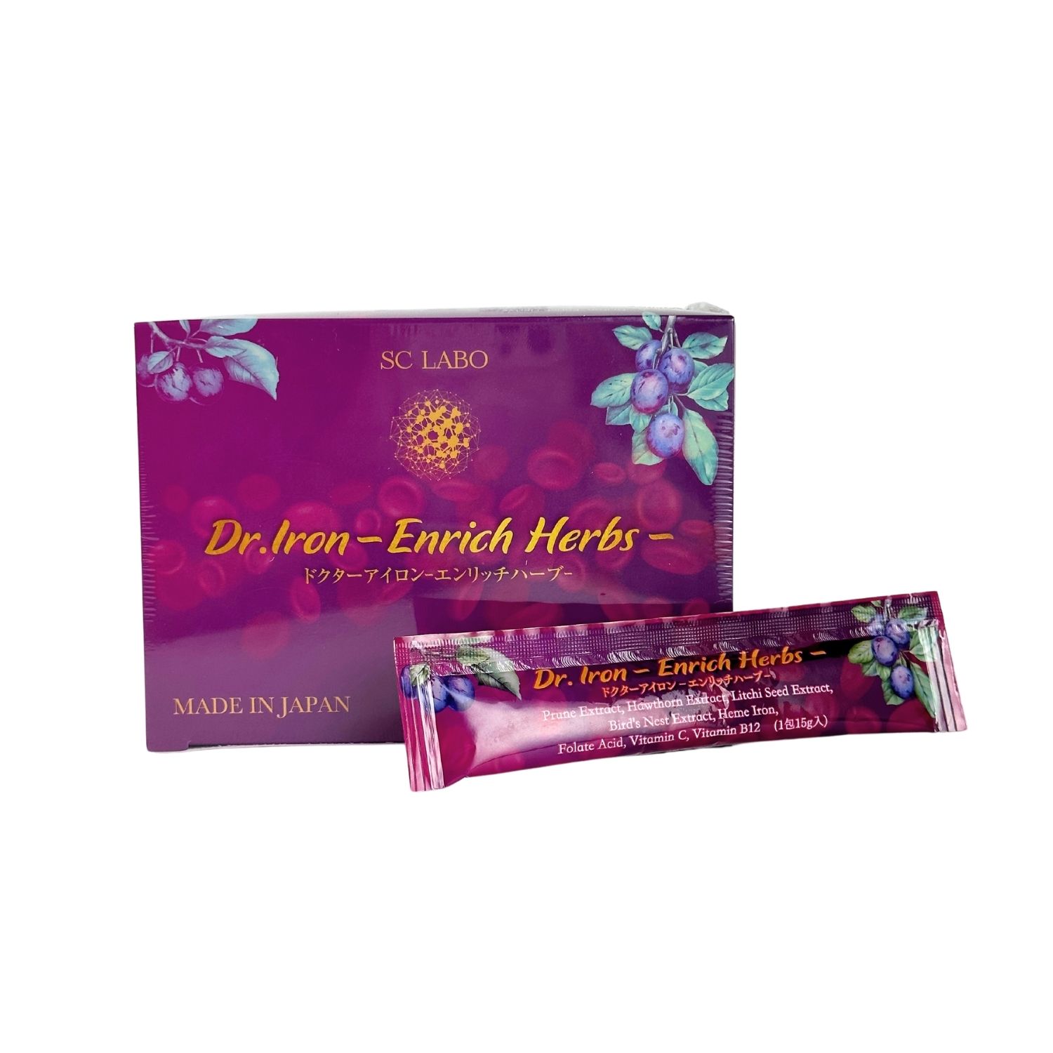 Yến Đảo Mận Tím DR.IRON