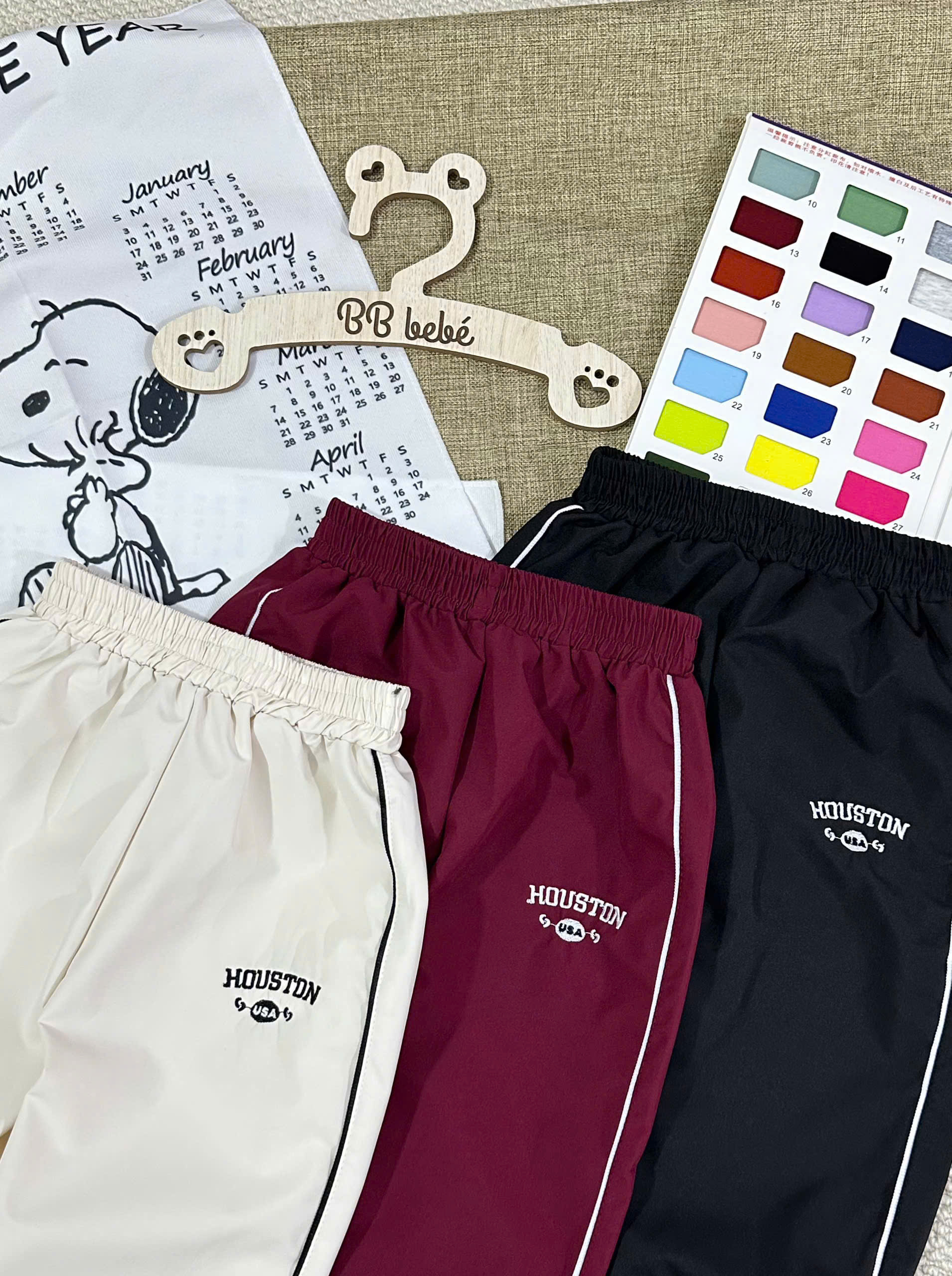 E40 SET 3 QUẦN ĐỎ ĐEN BE HOUSTON - A107.72