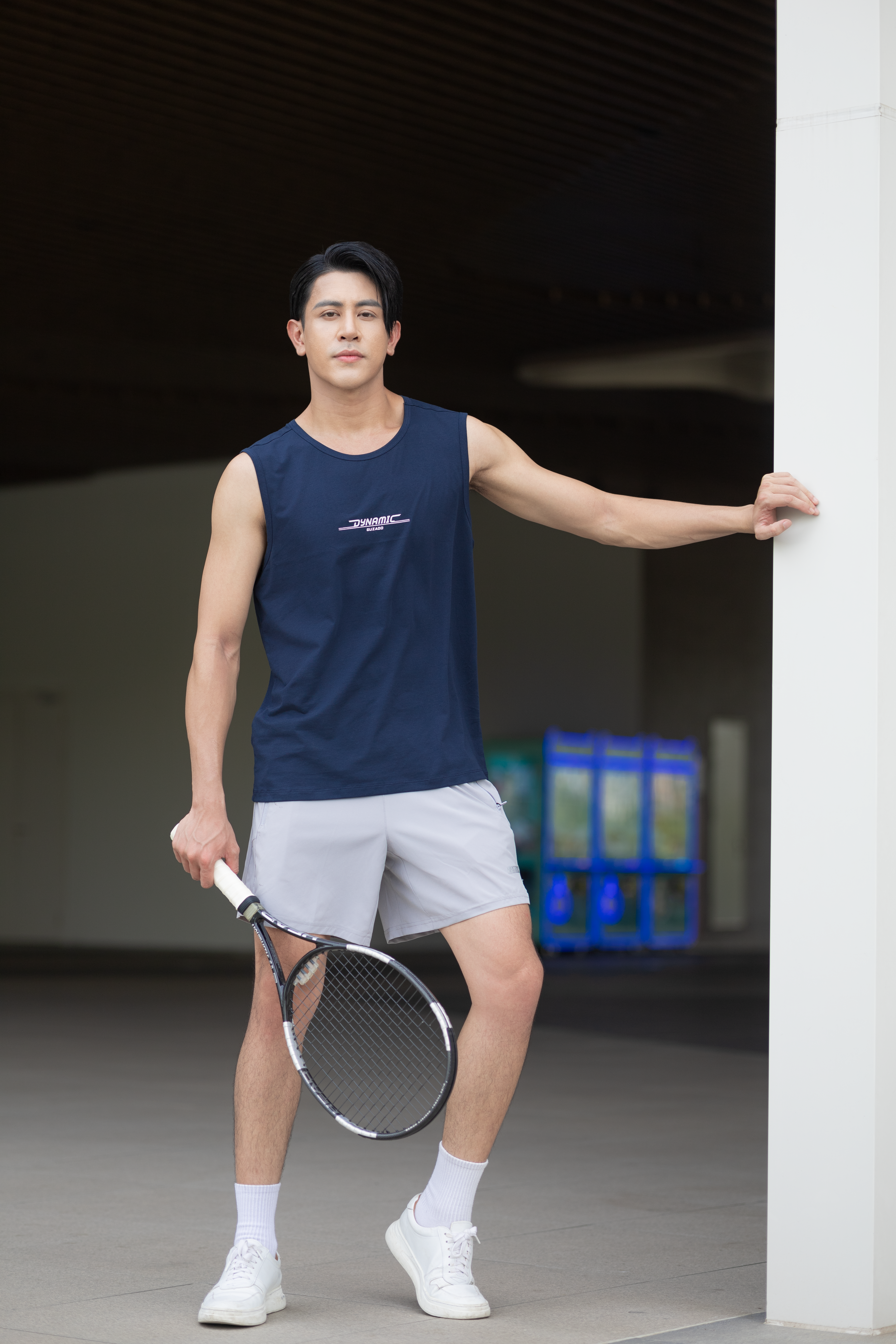 Áo Tanktop Nam GUZADO Ba Lỗ Trơn, Vải Cotton Cao cấp GTT02_thumbnail_18