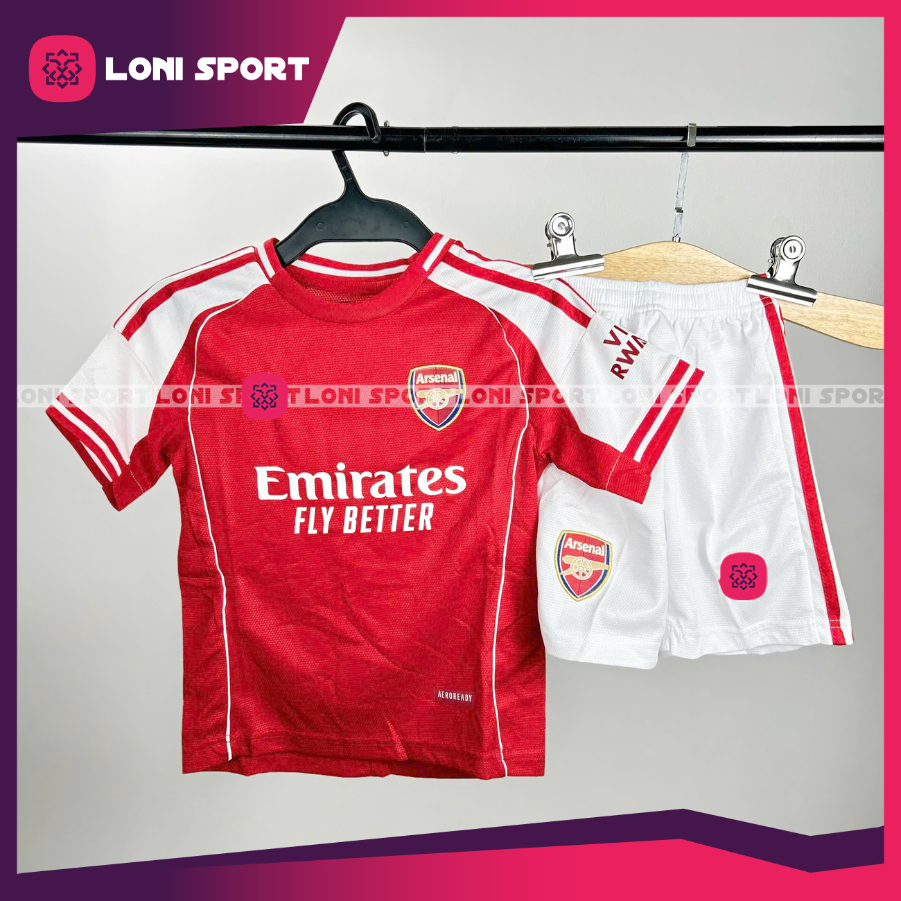 Bộ Kid Arsenal sân nhà đỏ 25/26_thumbnail_0