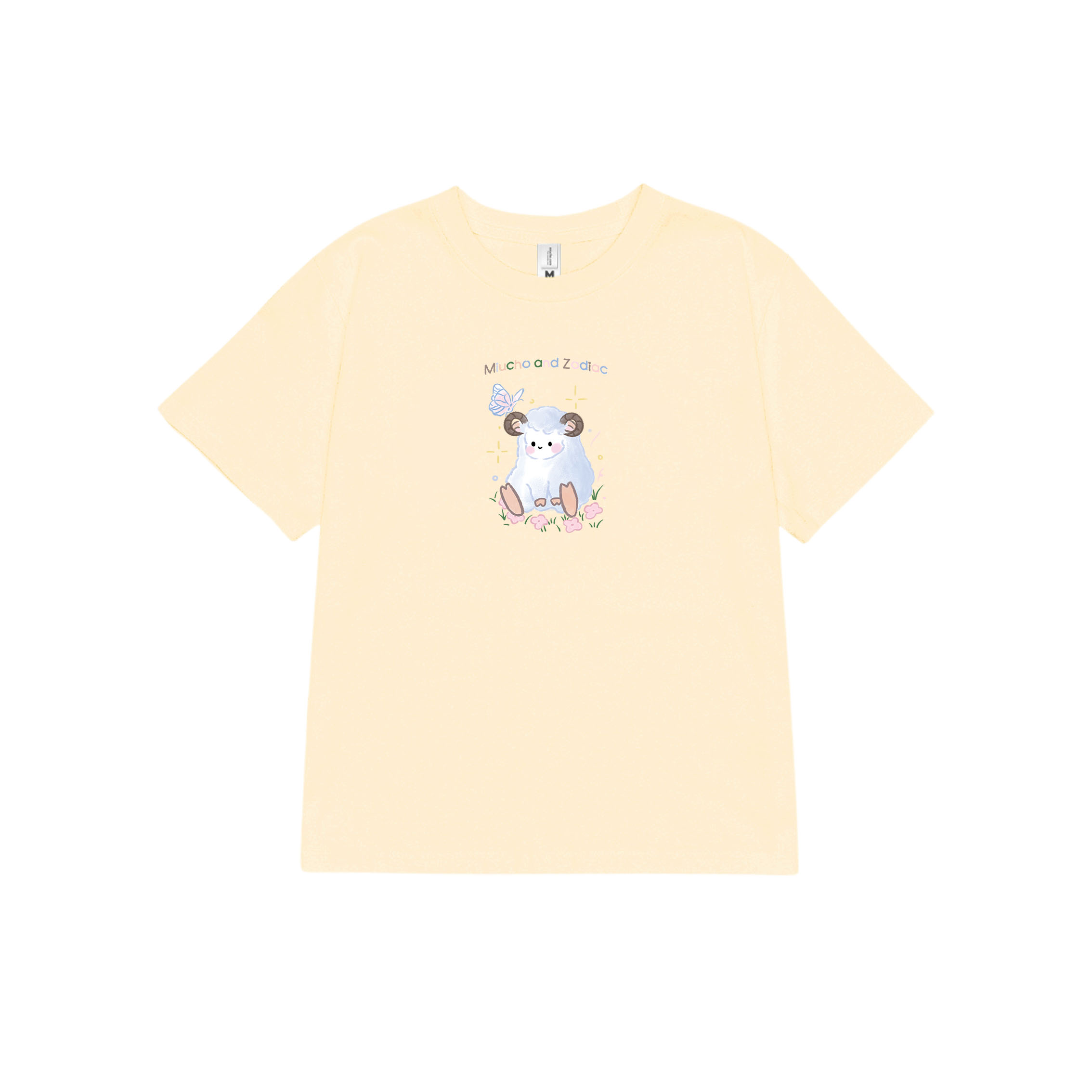 Áo baby tee 12 con giáp tuổi Mùi ( tuổi dê) ABD402 Miucho cotton cổ tròn in graphic_thumbnail_8