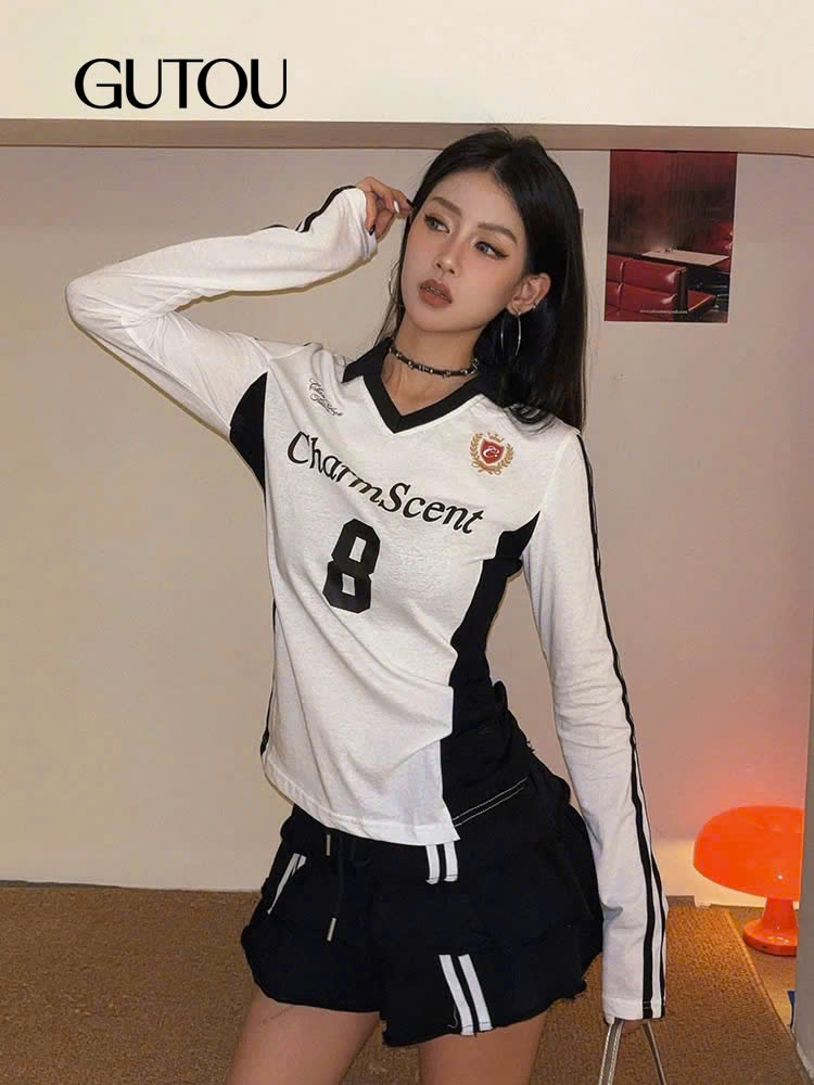 [ GUTOU ] Áo Thun Dài Tay Charm 8 Jersey_thumbnail_4