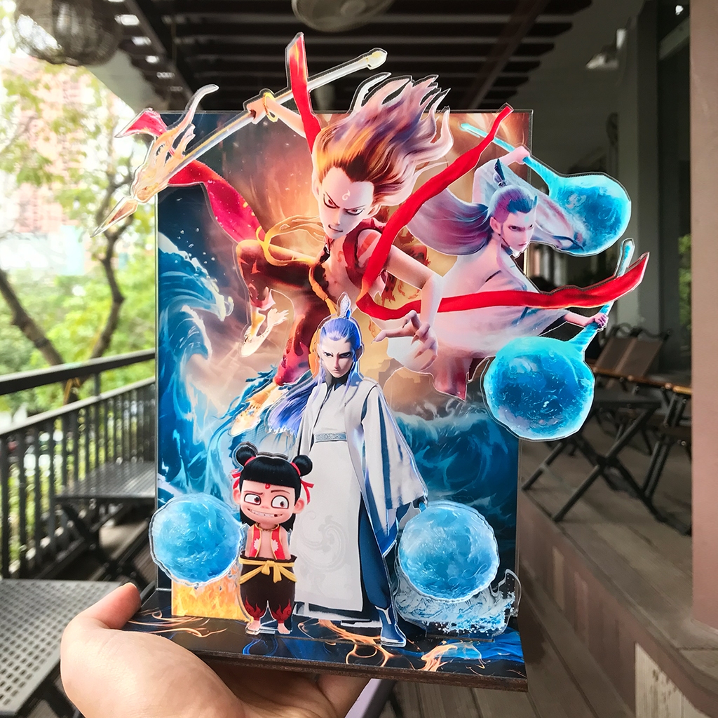 Standee Natra, Ngao Bính 3D - Mô Hình Mica Lắp Ghép, Decor, Quà Tặng - (Size tính theo chiều cao)_thumbnail_6