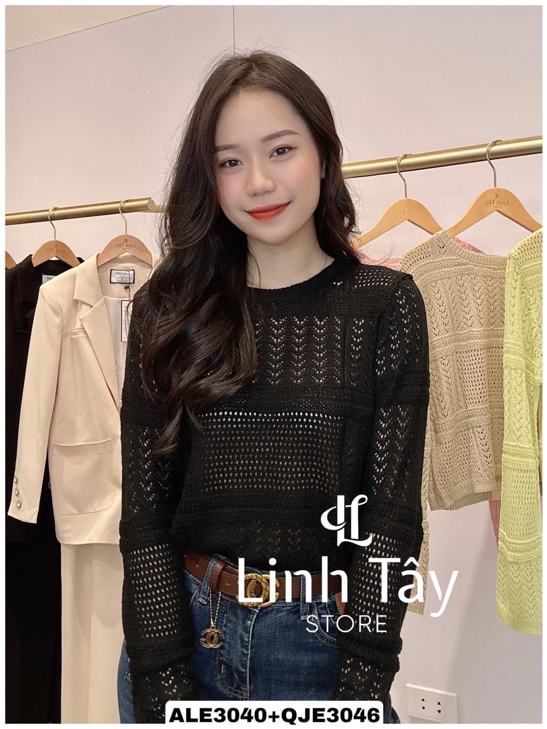 Áo len mongtoghi đan dài tay