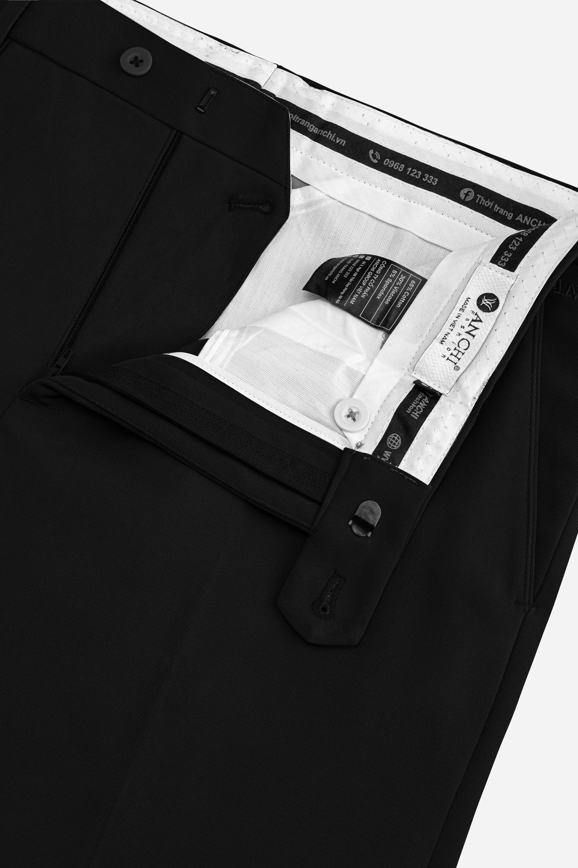 Quần Âu 0 Li Nam Trung Niên ANCHI Chất Liệu Tuytsi Siêu Nhẹ Phom Suông Ống Rộng_thumbnail_19