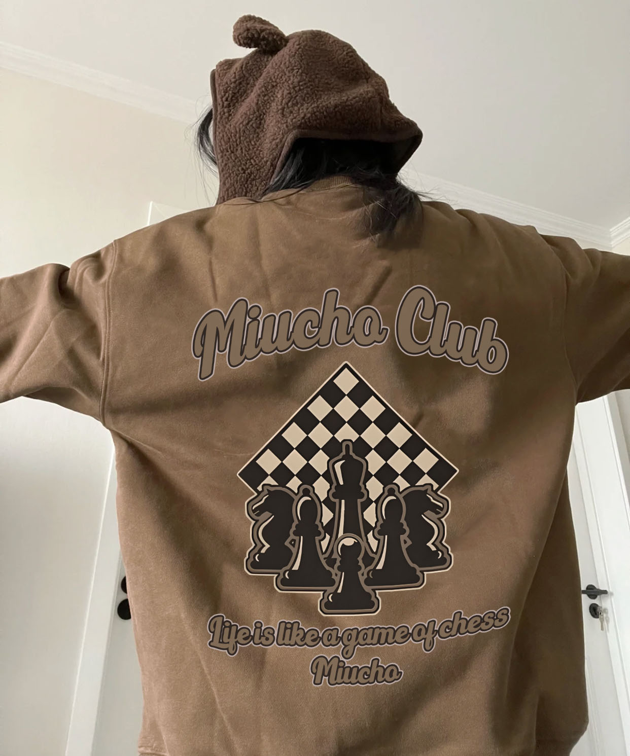 Áo sweater nam unisex form rộng ST040 Miucho vải chân cua in graphic_thumbnail_2