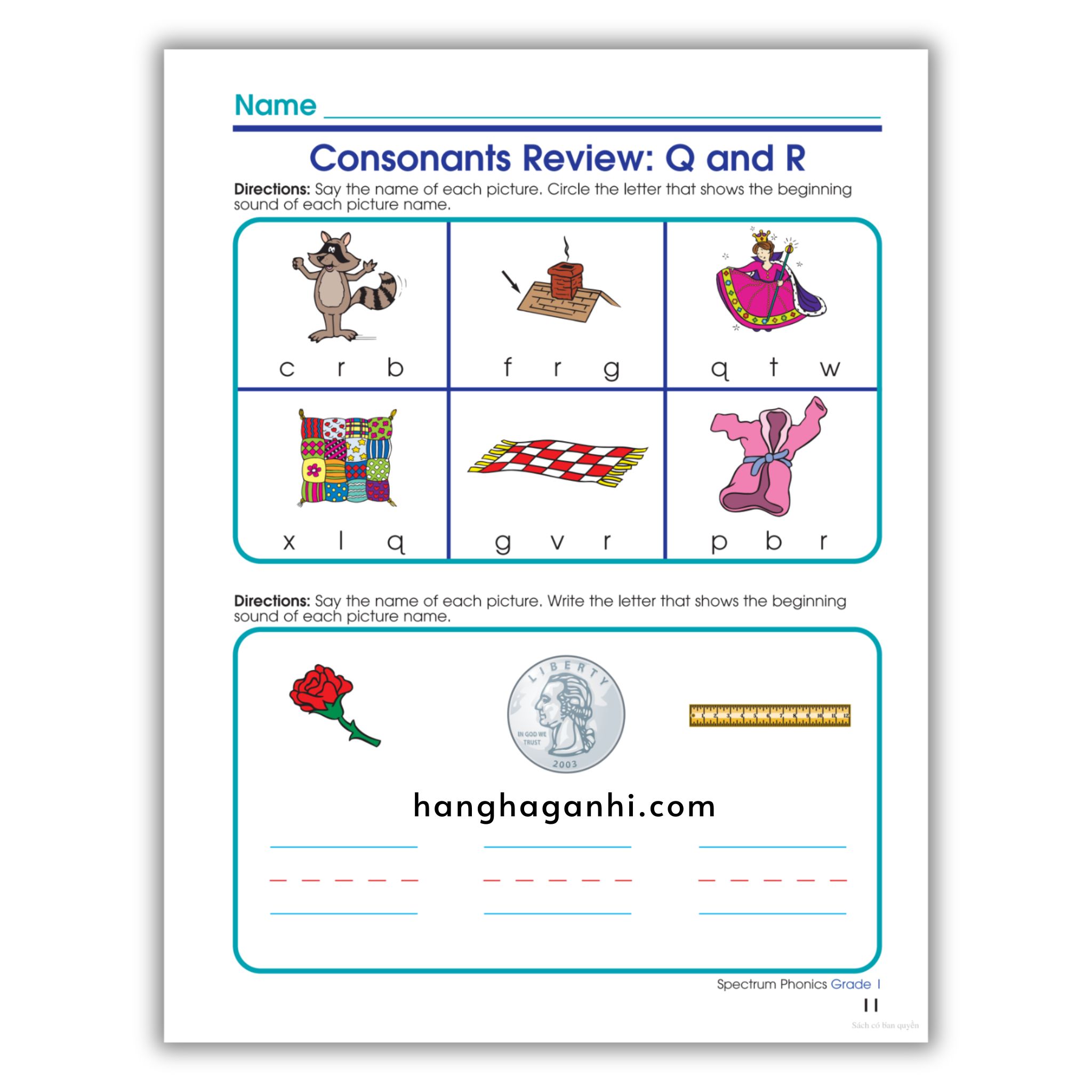 Sách Spectrum Phonics Workbook Grade 1_thumbnail_17