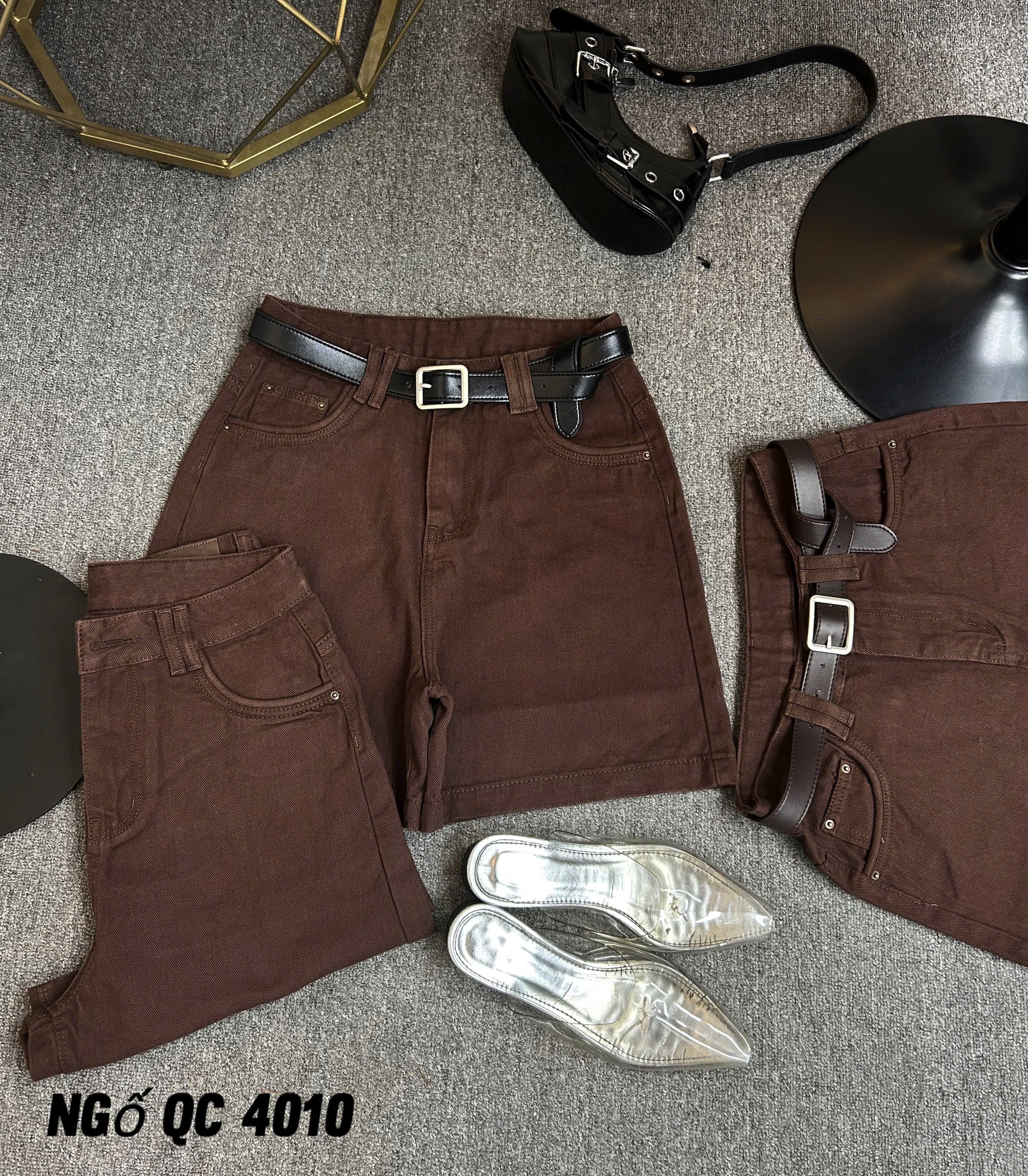 Quần short jean lửng viền túi kiểu bigsize QSJ4010 dành cho nàng từ 55-90kg_thumbnail_6