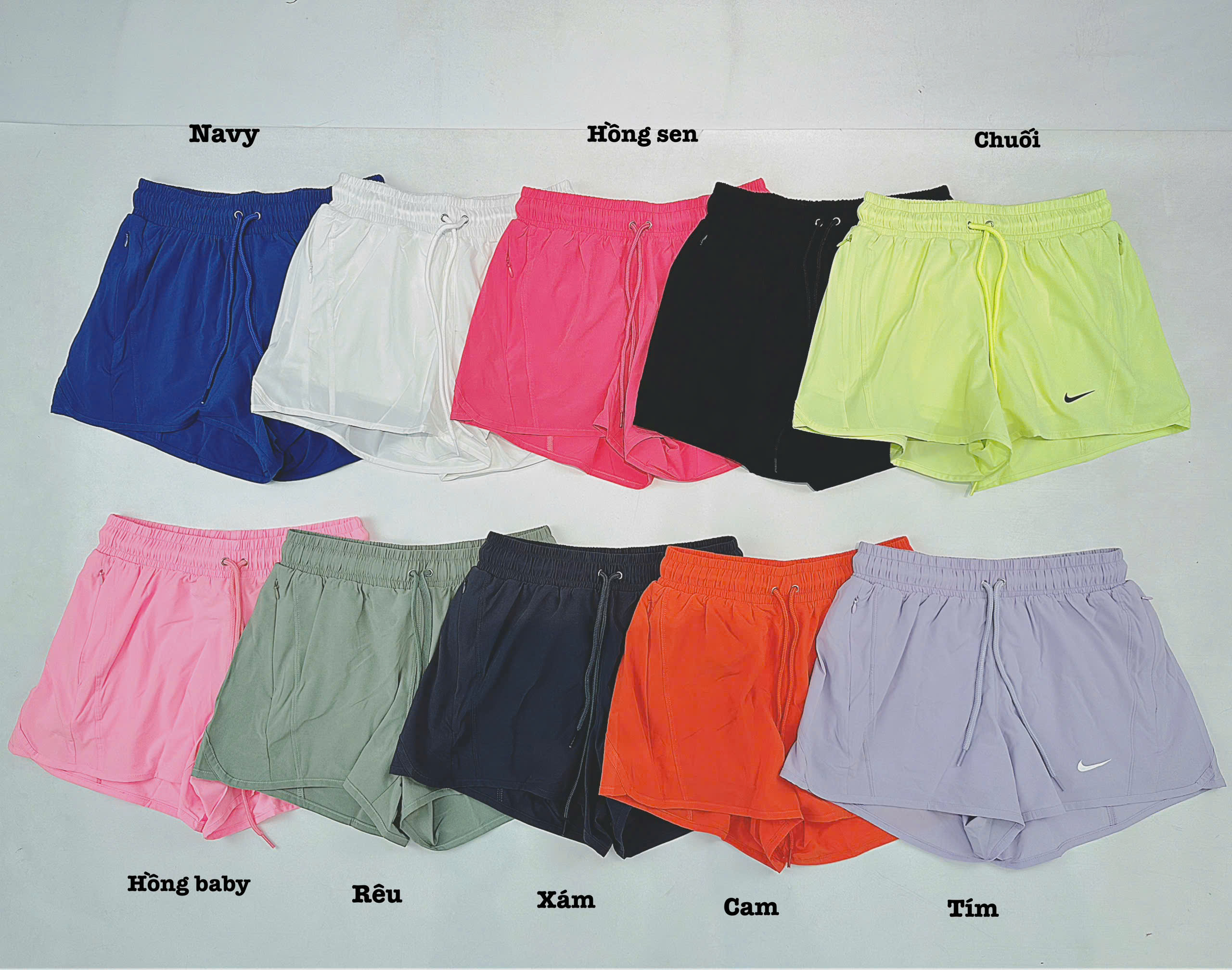 Quần Đùi Thể Thao Dáng Boxer 2 Lớp NK Túi Khoá_thumbnail_32