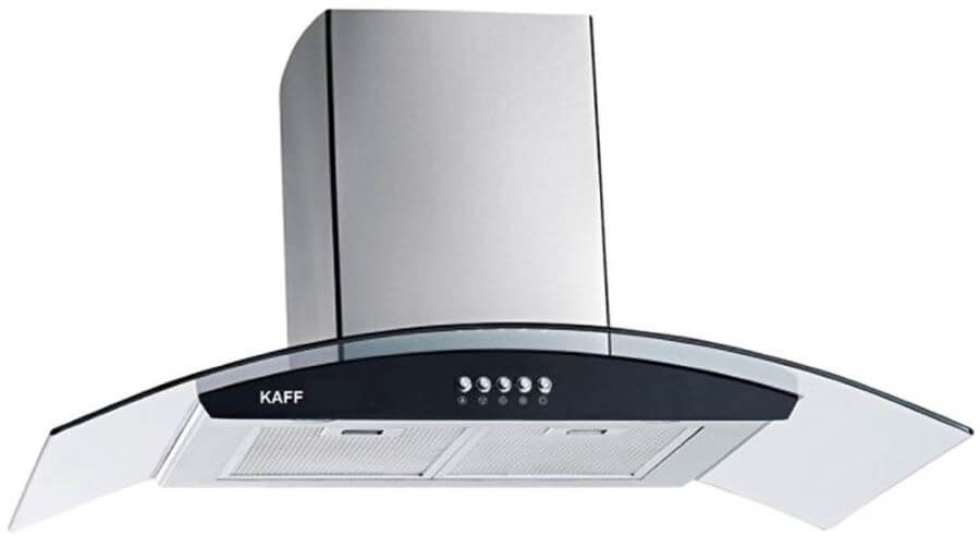 Điều khiển dễ dàng, tiện lợi của máy hút mùi KAFF KF-GB906
