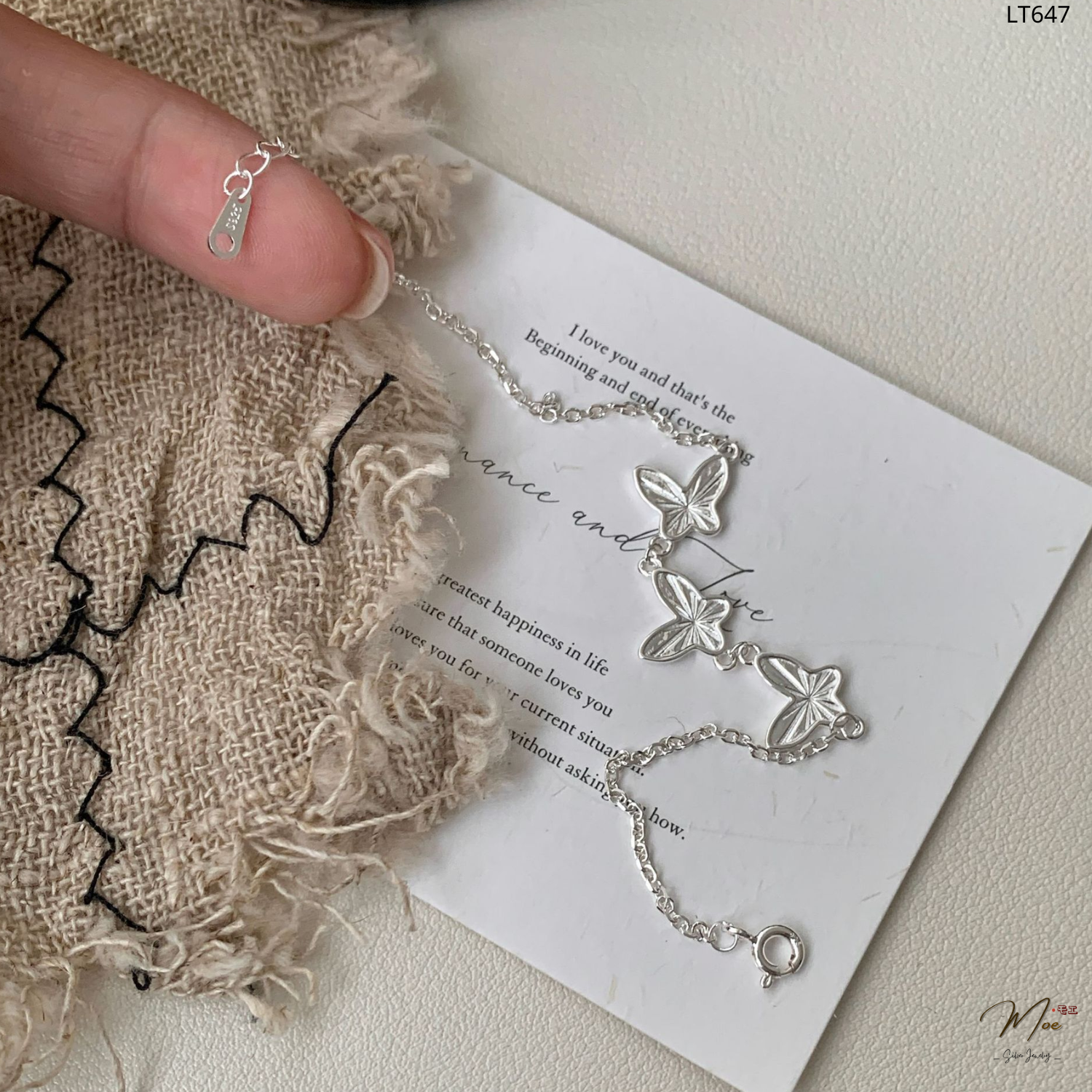 LT647 - Lắc tay phay Tam điệp