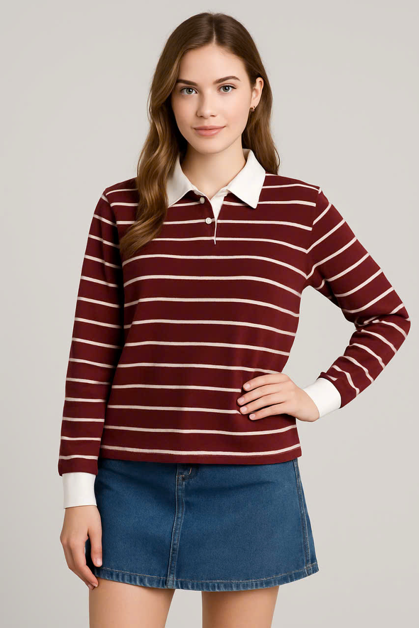 AT771- Áo thun polo nữ