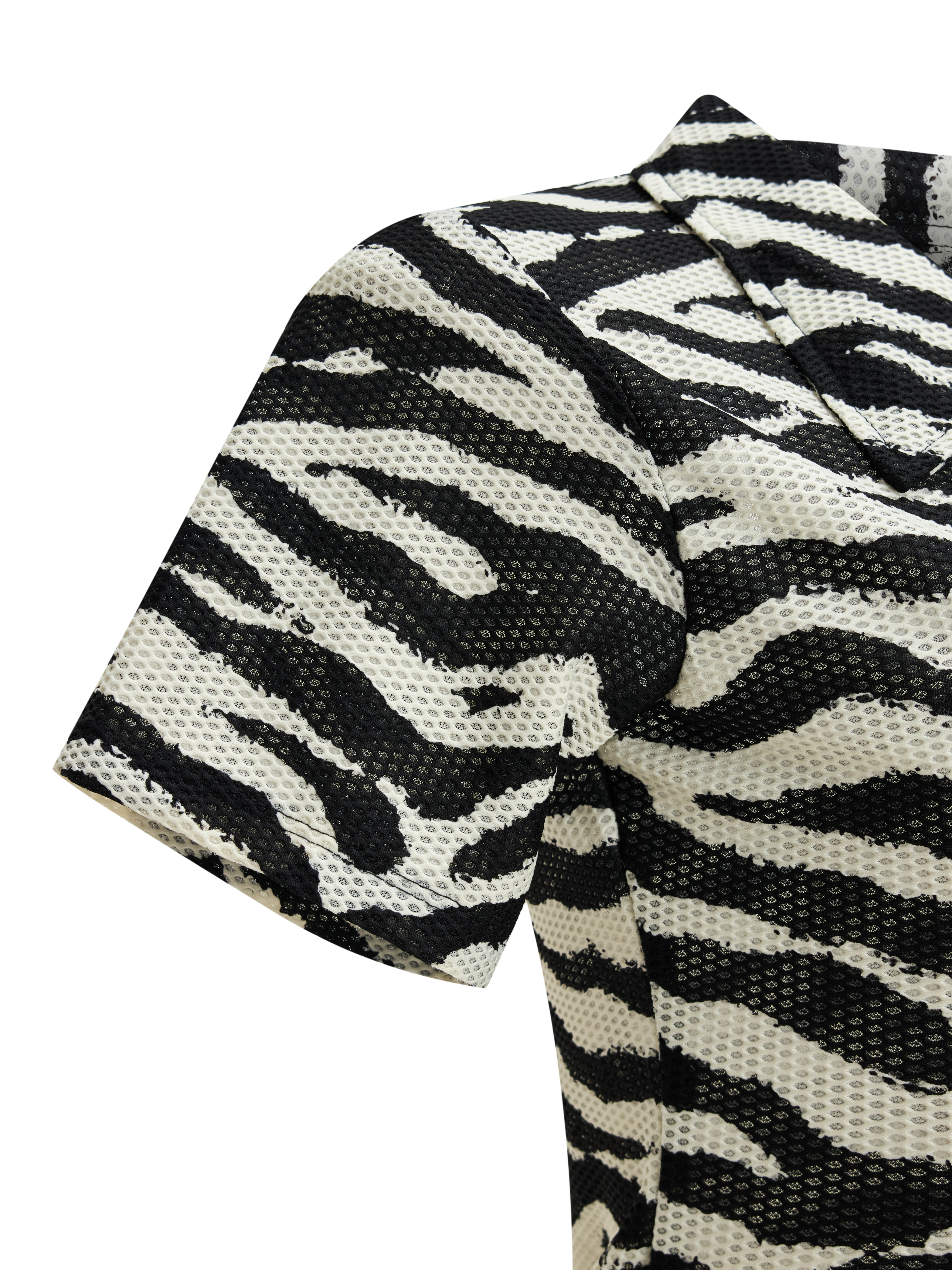 BIGSIZE - Áo thun tay ngắn có cổ T- AT9058_thumbnail_6