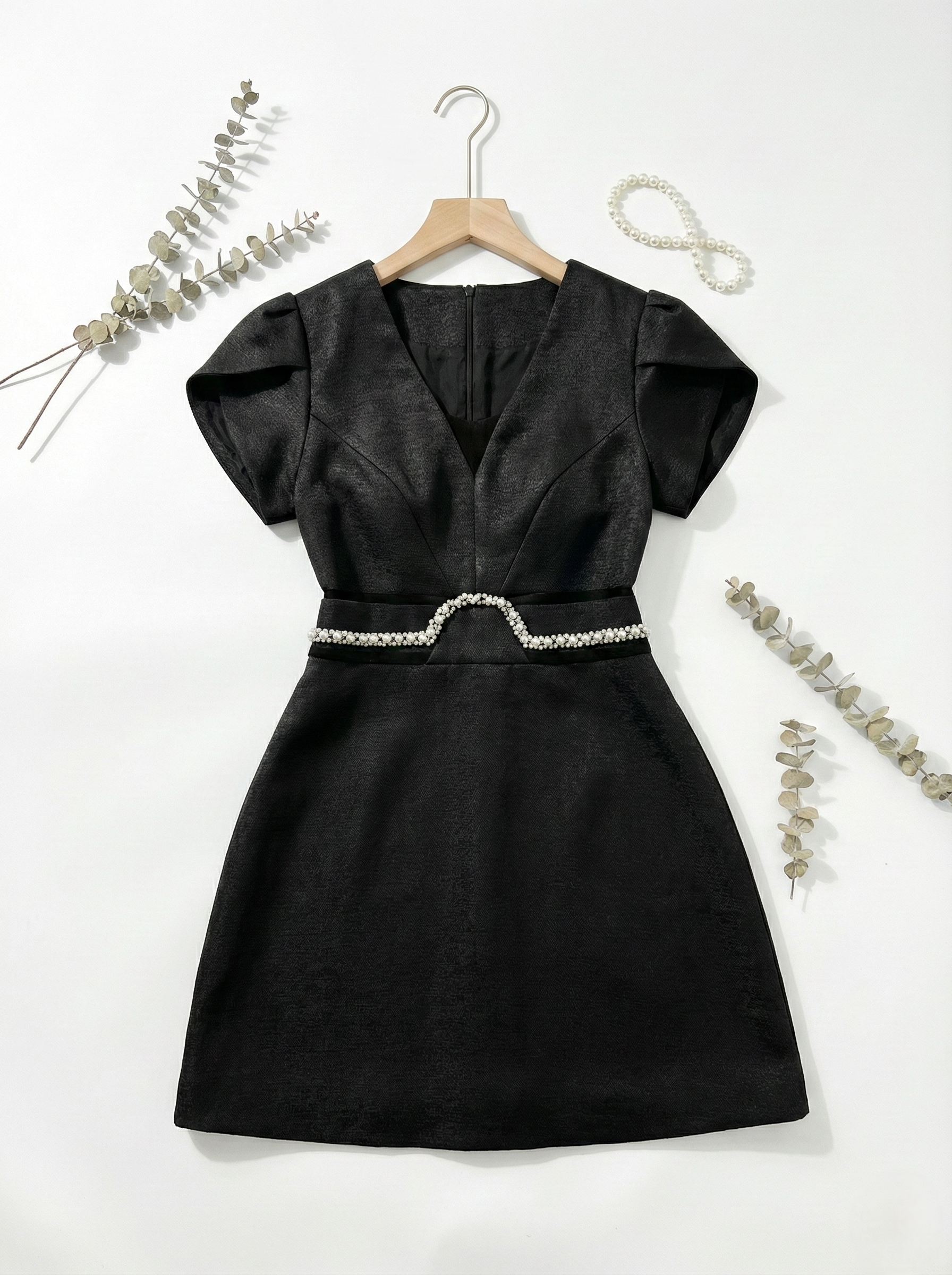 Đầm kiểu khoét eo phối lưới kiểu bigsize DA134 dành cho nàng béo mập từ 55-95kg_thumbnail_3