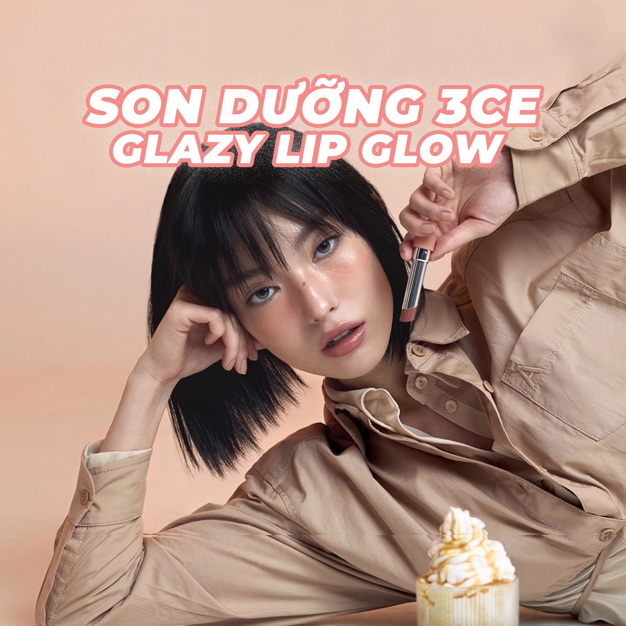 Son Dưỡng 3CE Glazy Lip Glow