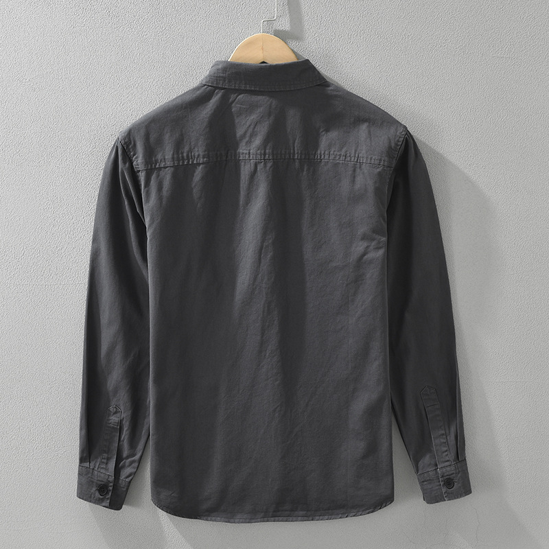 Áo Sơ Mi Dài Tay Công Sở Nhật Bản Nam – Form Rộng Thời Trang, Thoáng Mát, Phong Cách Văn Học_thumbnail_5