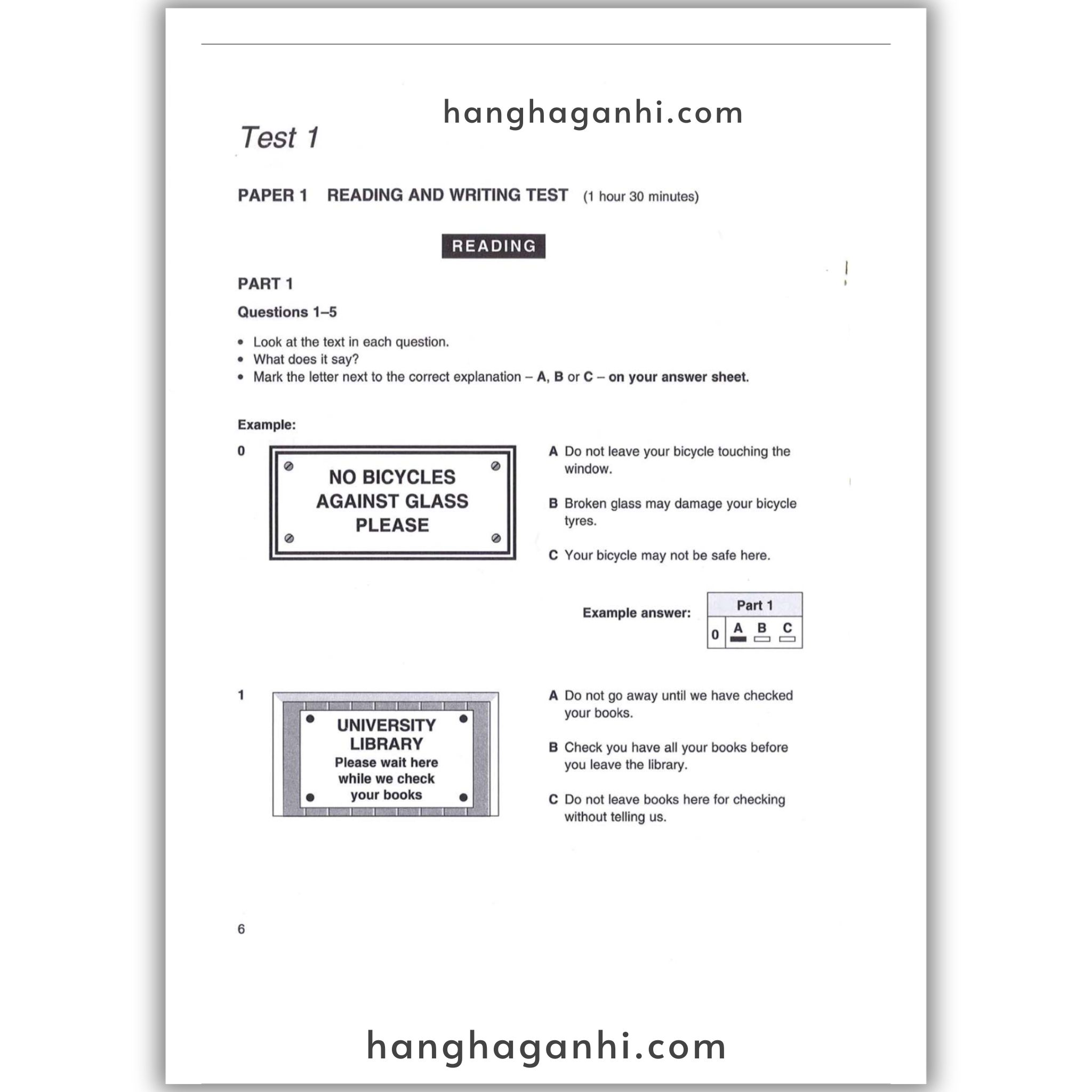 [Sách] Cambridge English Preliminary – Preliminary English Test (PET) 4 With Answers_thumbnail_7