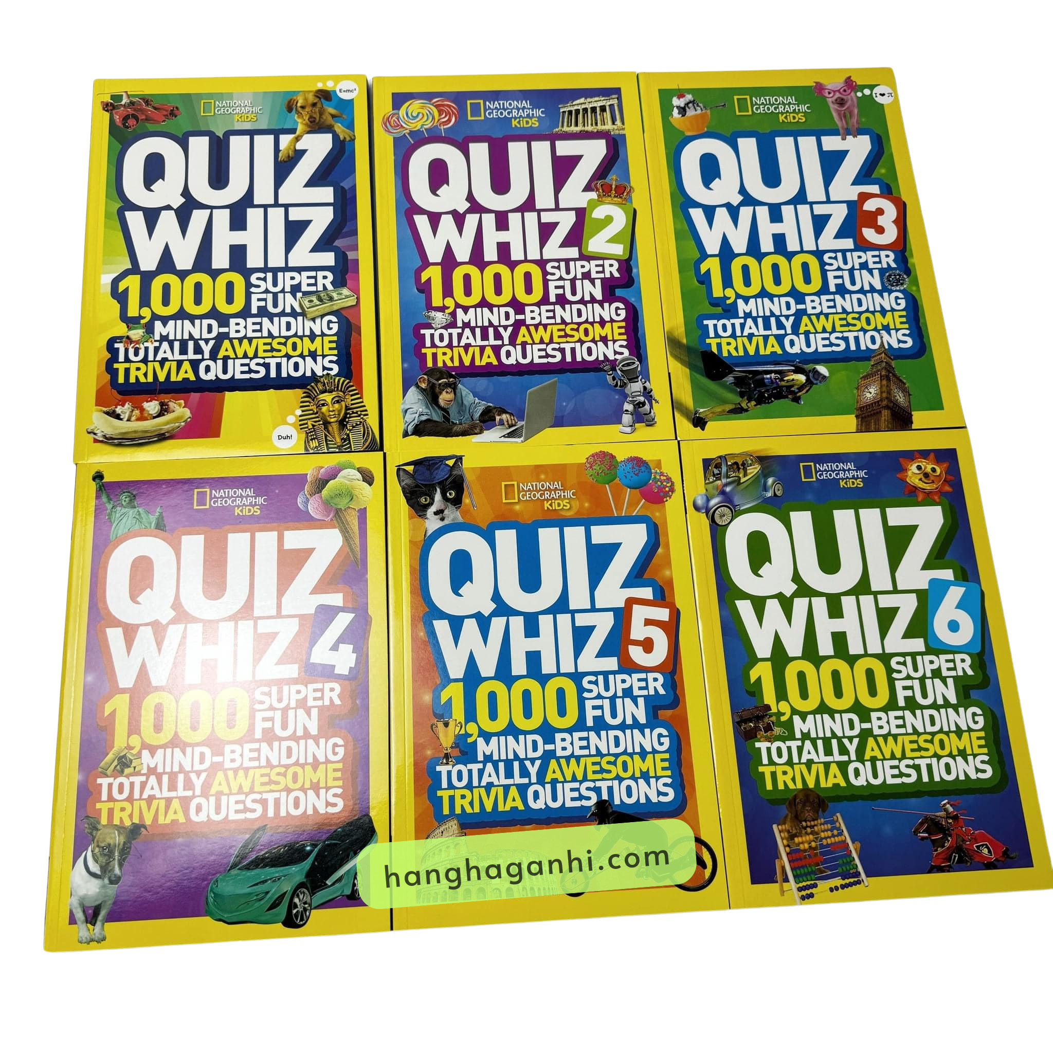 National Geographic Kids Quiz Whiz Bộ 6 cuốn_thumbnail_0