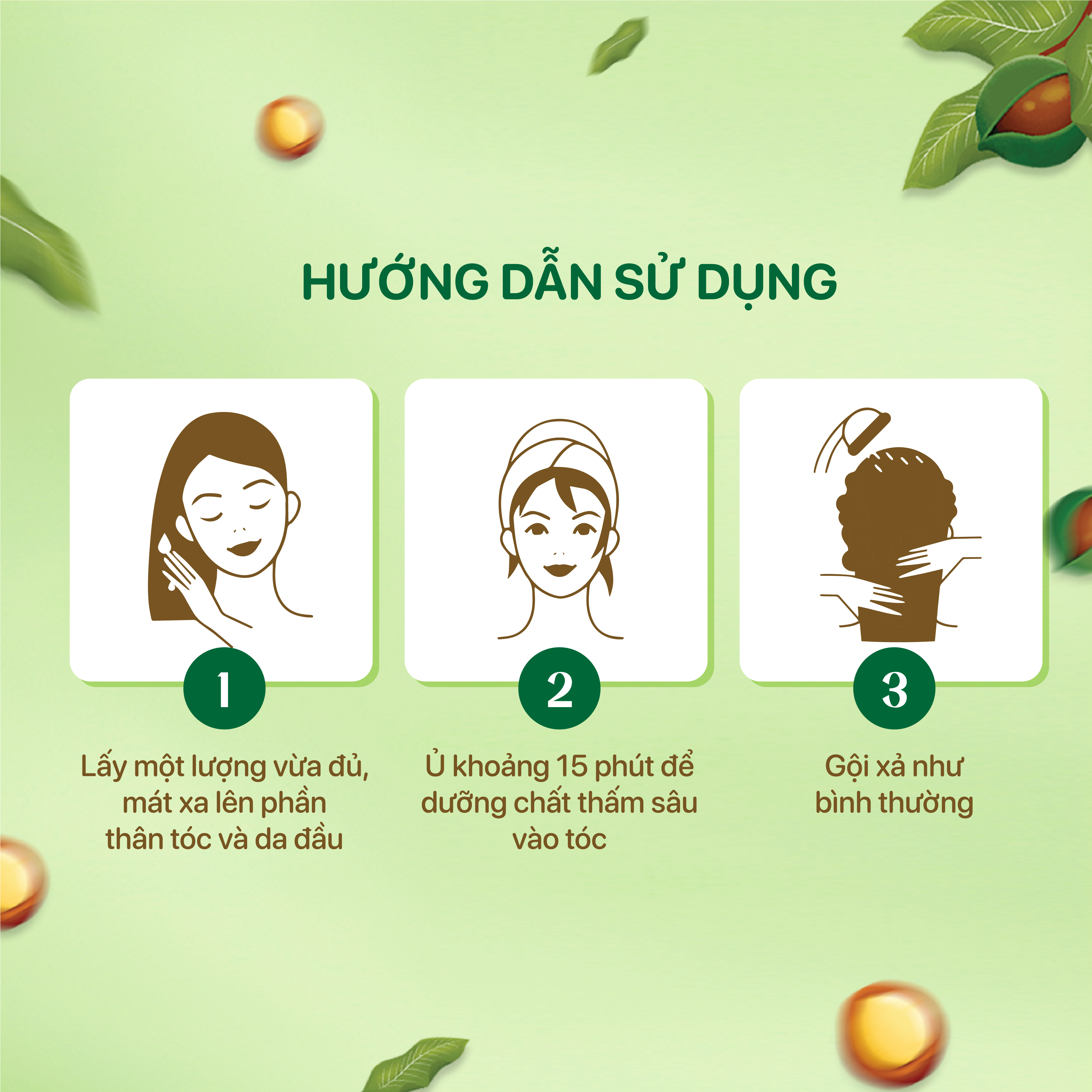 Serum dưỡng tóc tinh dầu Mắc Ca Macaland 100ml không chứa Silicone phục hồi hư tổn, giảm chẻ ngọn, bóng mượt tự nhiên_thumbnail_5