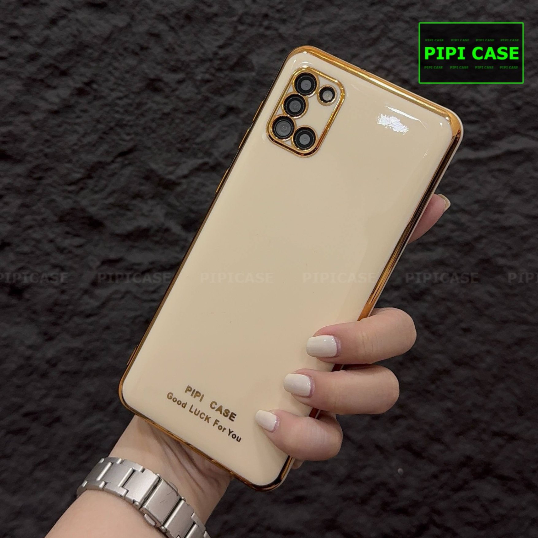 Ốp Lưng Samsung A31 - Royal - Vàng