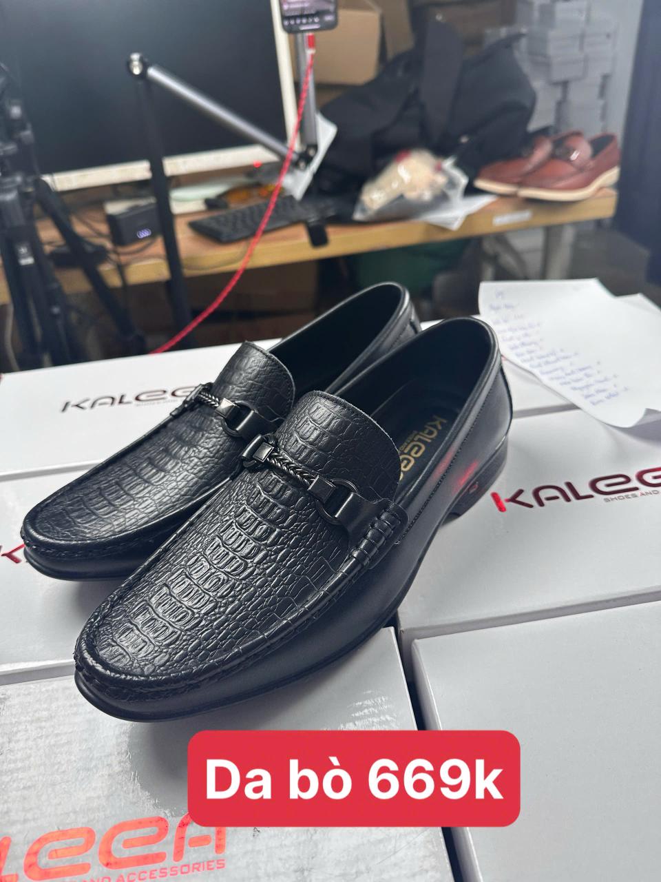 GN16 - Giày nam DA BÒ THẬT