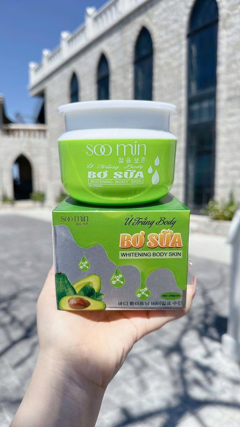 Ủ Trắng Body Bơ Sữa SooMin – Bật Tông Nhanh, Da Mềm Mịn, Hương Thơm Dễ Chịu_thumbnail_12