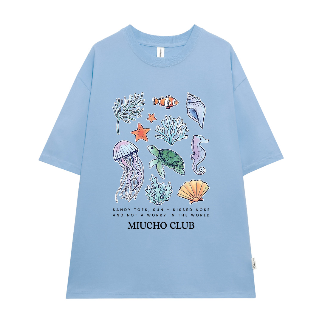 Áo thun form rộng unisex mùa hè ATD1025 Miucho tay lỡ cổ tròn in mix_thumbnail_20