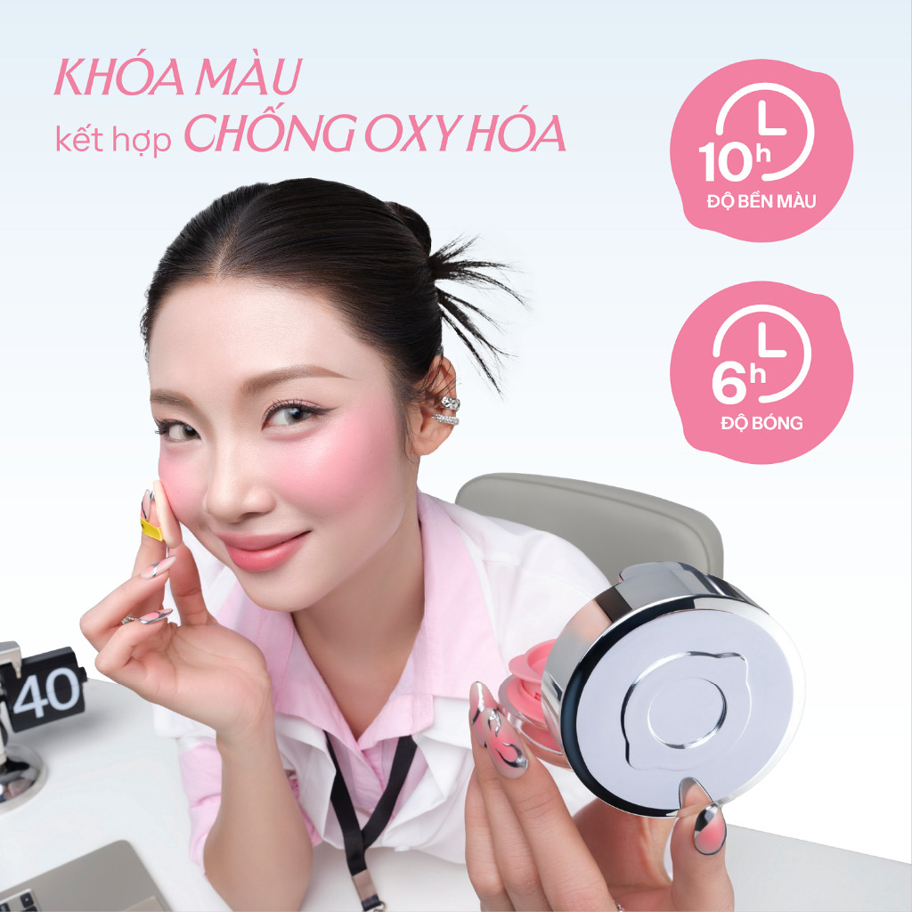 [LEMONADE] Má hồng dạng cushion thuần chay Lemonade Mirror Mirror Blush Cushion 8g_thumbnail_2