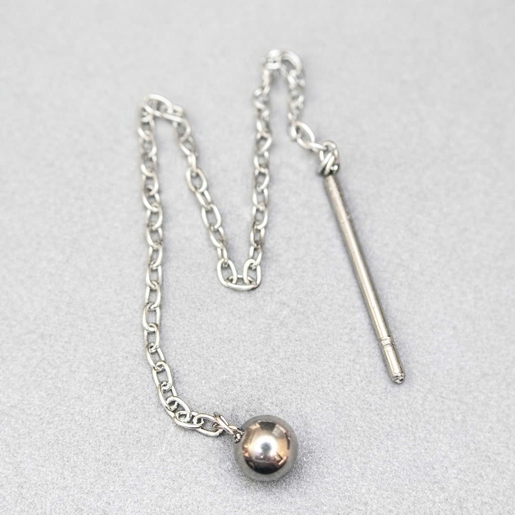 Khuyên kiểu xích tua rua 1 đầu bi_thumbnail_1