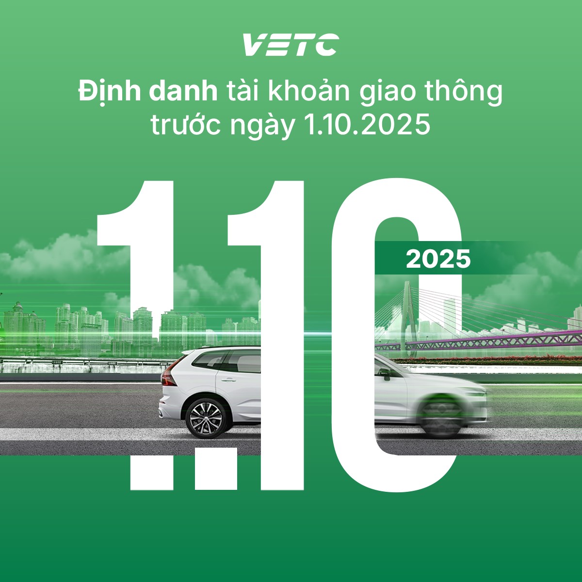 Thông báo chính thức: tài khoản VETC doanh nghiệp có cần định danh trước 1/10 không? - VETC Kết nối