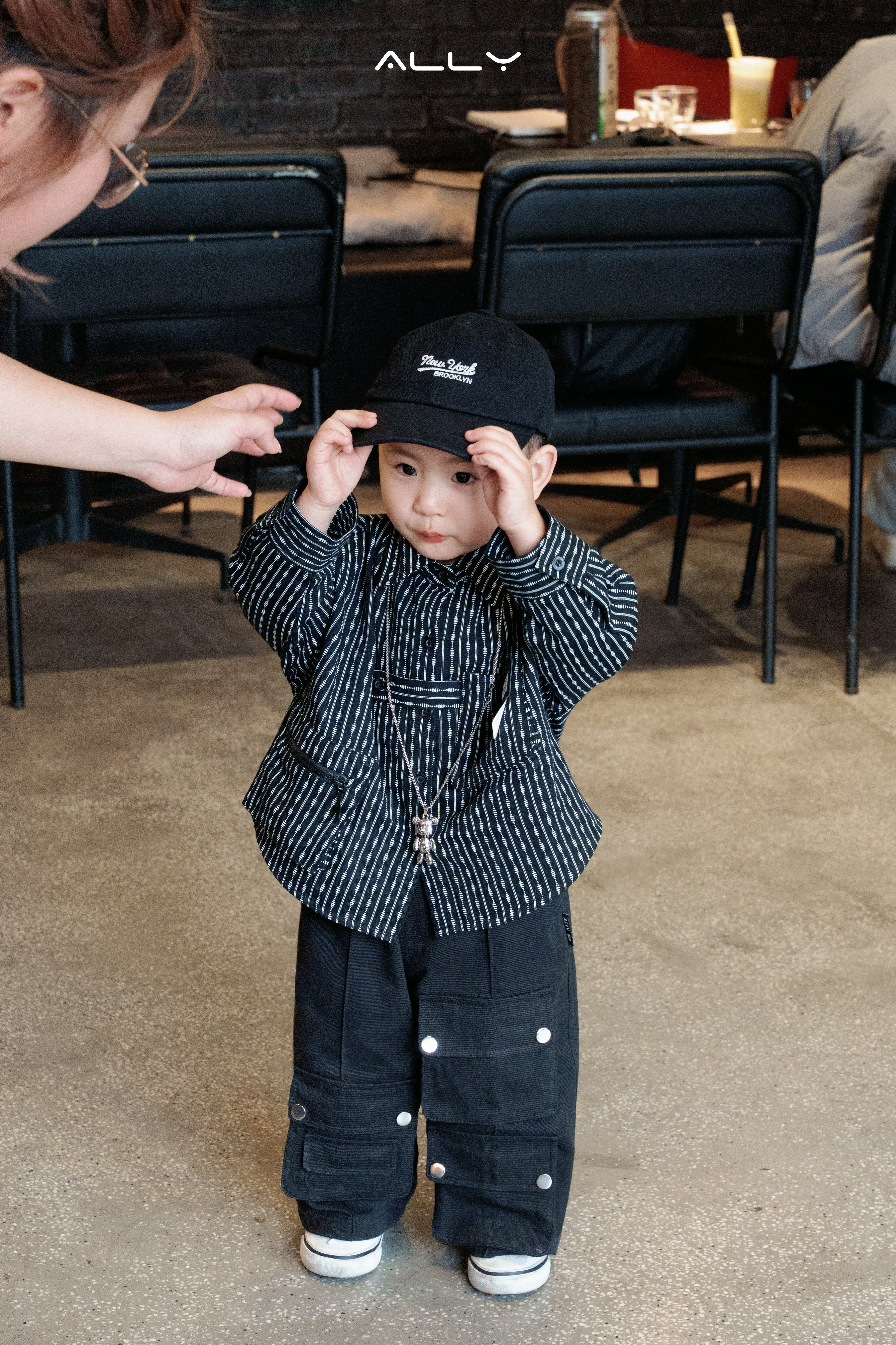 Áo sơ mi đen kẻ sọc hàn quốc_thumbnail_6