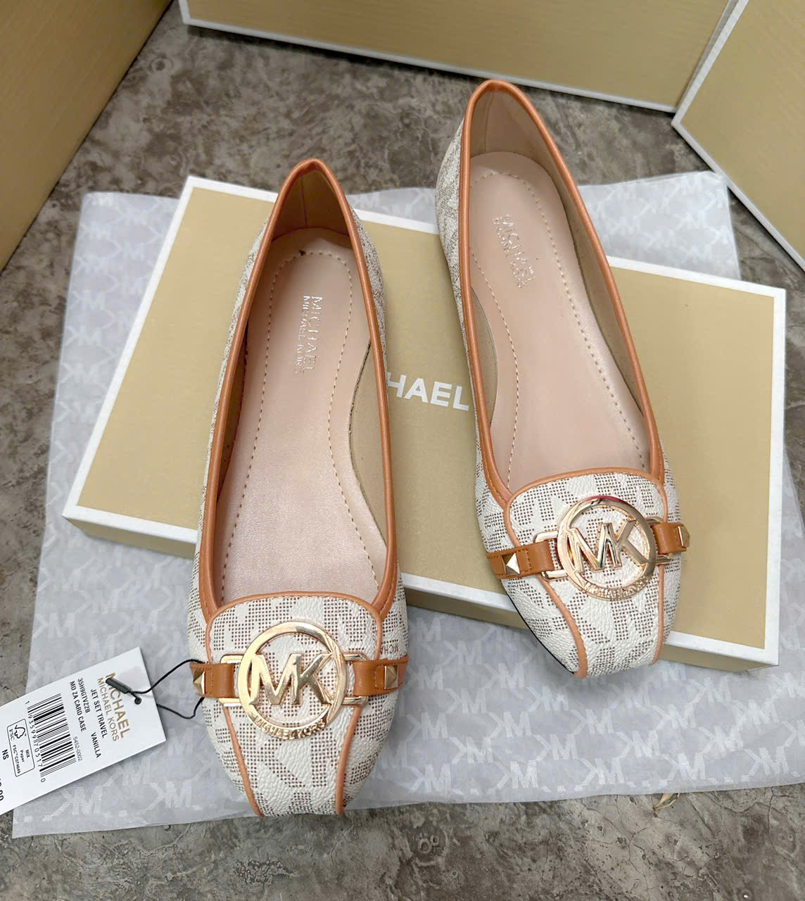 G145 GIÀY BÚP BÊ TRẮNG