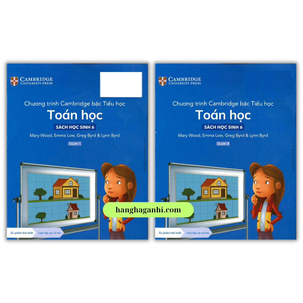 Cambridge bậc Tiểu học Song Ngữ – TOÁN HỌC – Sách học sinh 6- Quyển 1&2