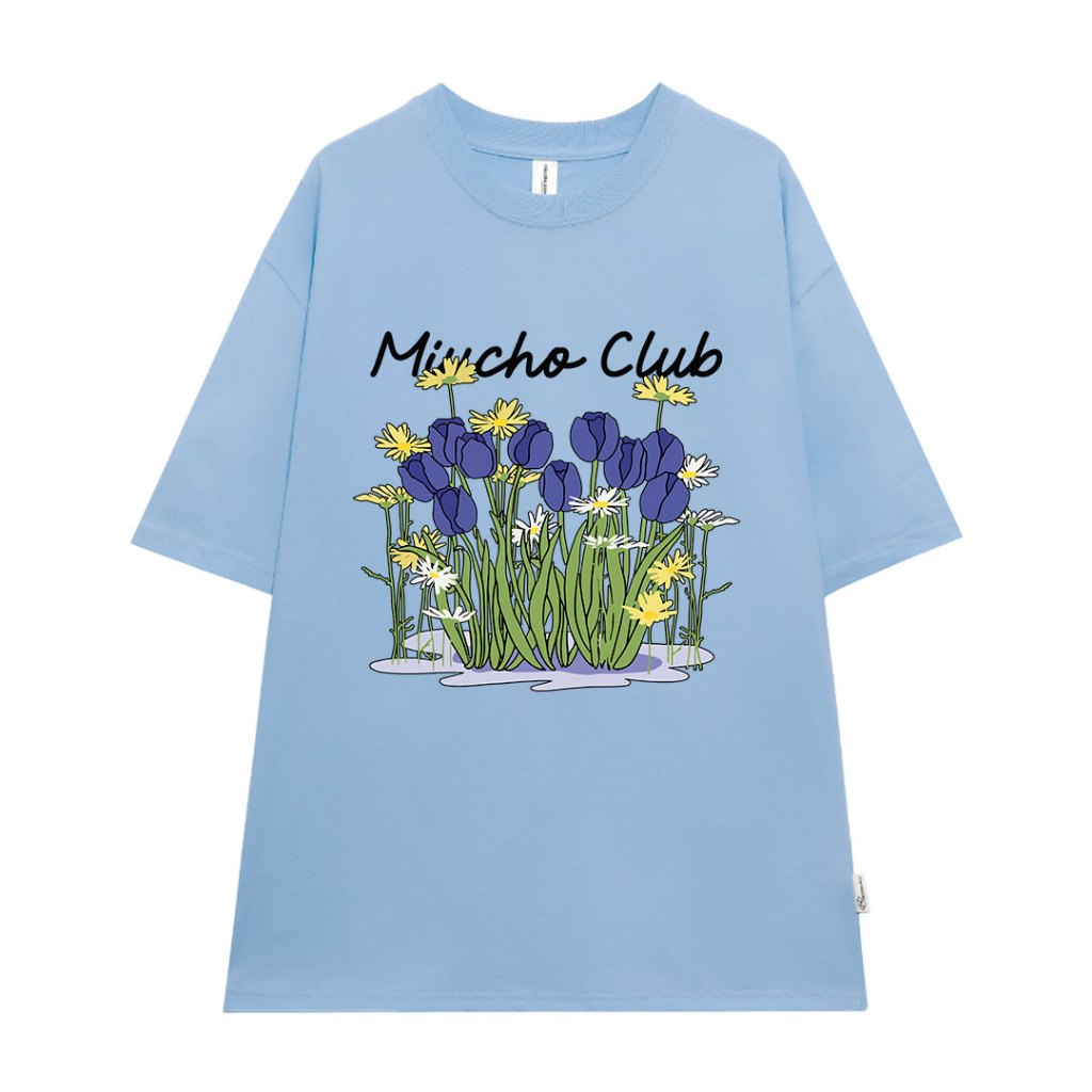 Áo thun local brand form rộng nam nữ vải cotton ATD1155 Miucho tay ngắn cổ tròn in mix_thumbnail_15