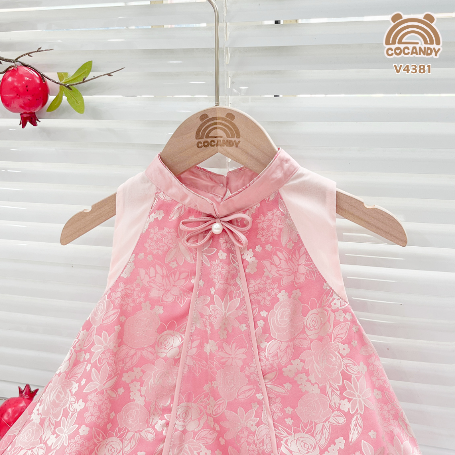 Váy yếm HỒNG ĐẬM họa tiết hoa_thumbnail_2