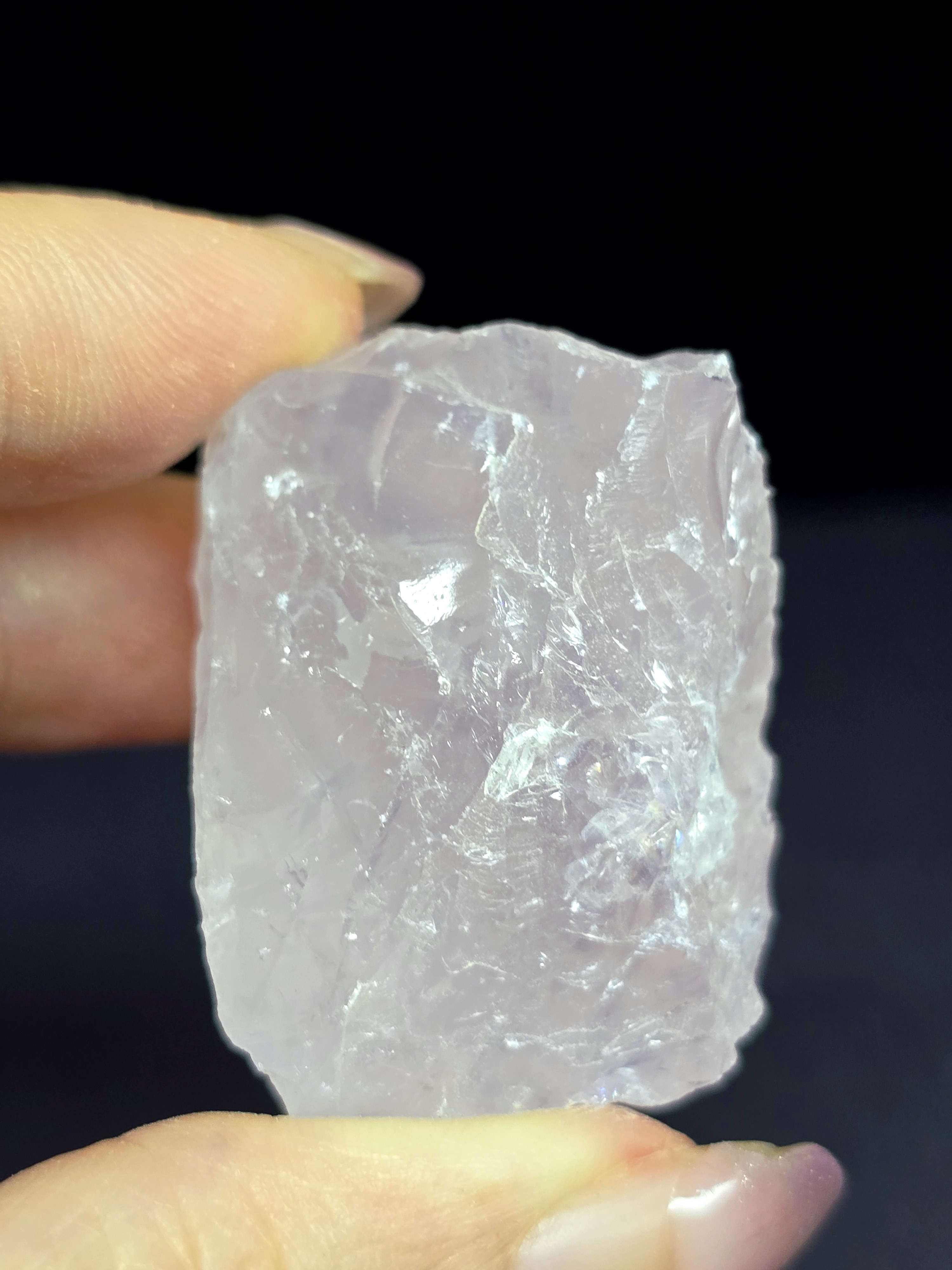 Đá Thô Thạch Anh Hồng size 3 - 5 cm