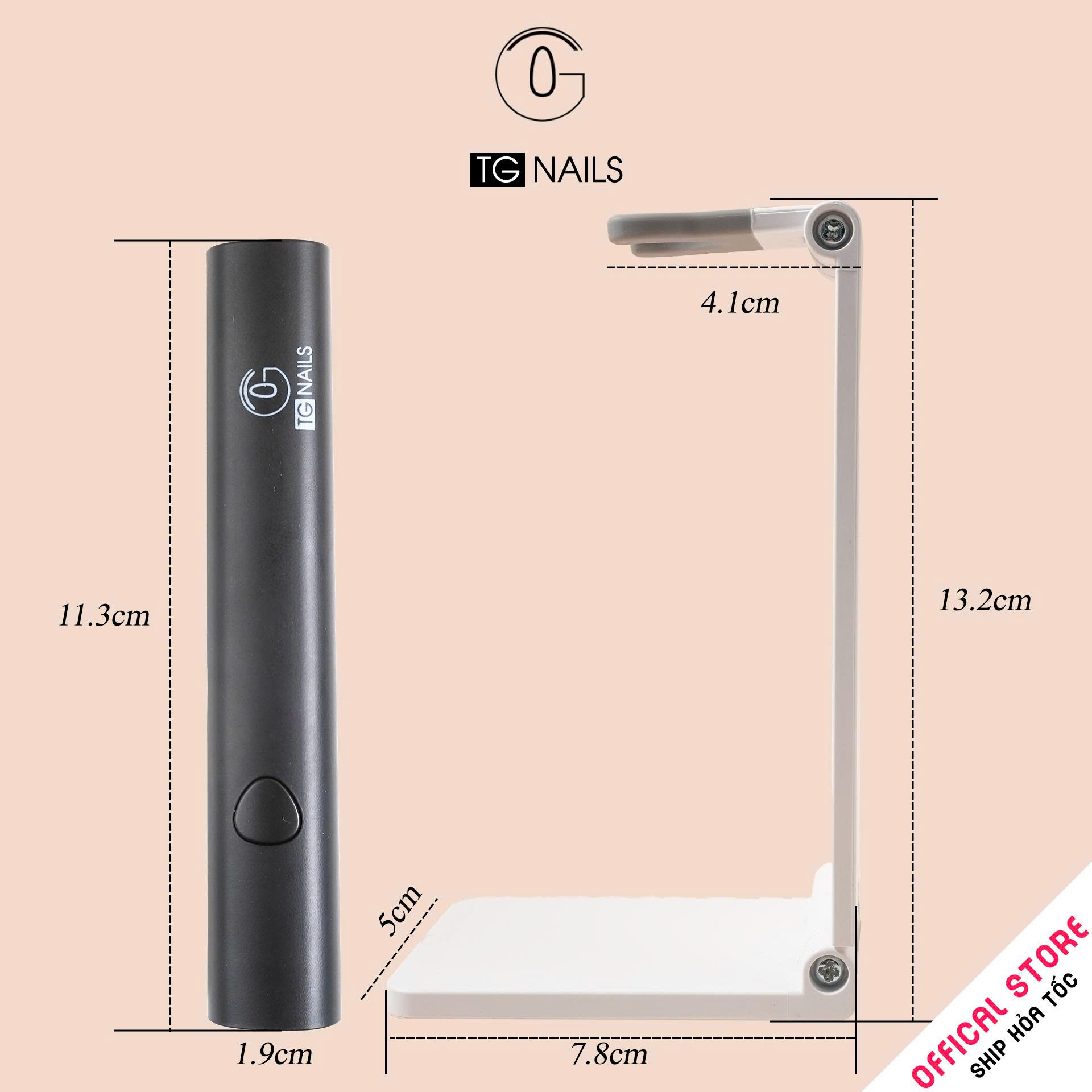 Đèn hơ móng tay TG NAILS model K3_thumbnail_2